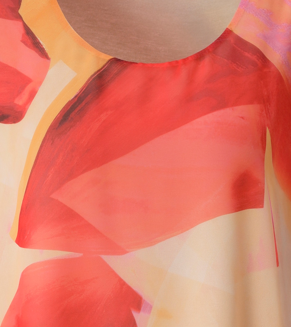 Aniston SELECTED Chiffonkleid aus zartem Chiffon und gefüttert - NEUE KOLLEKTION