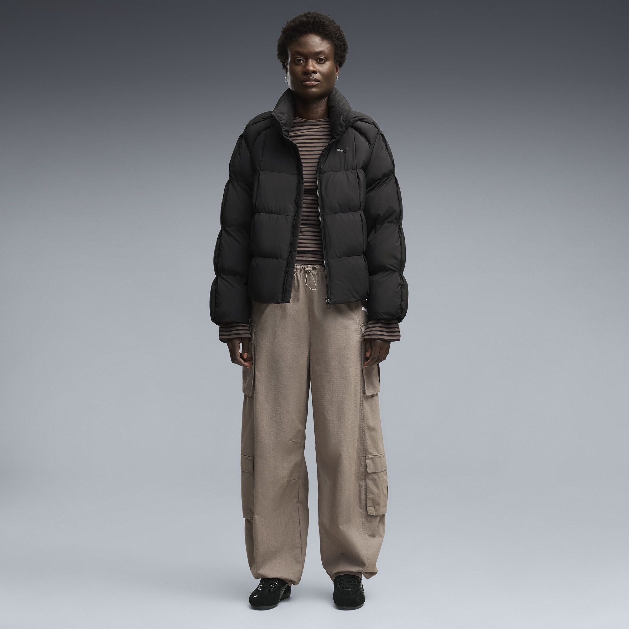 PUMA Sporthose »Essentials Relaxed Cargohose Damen«