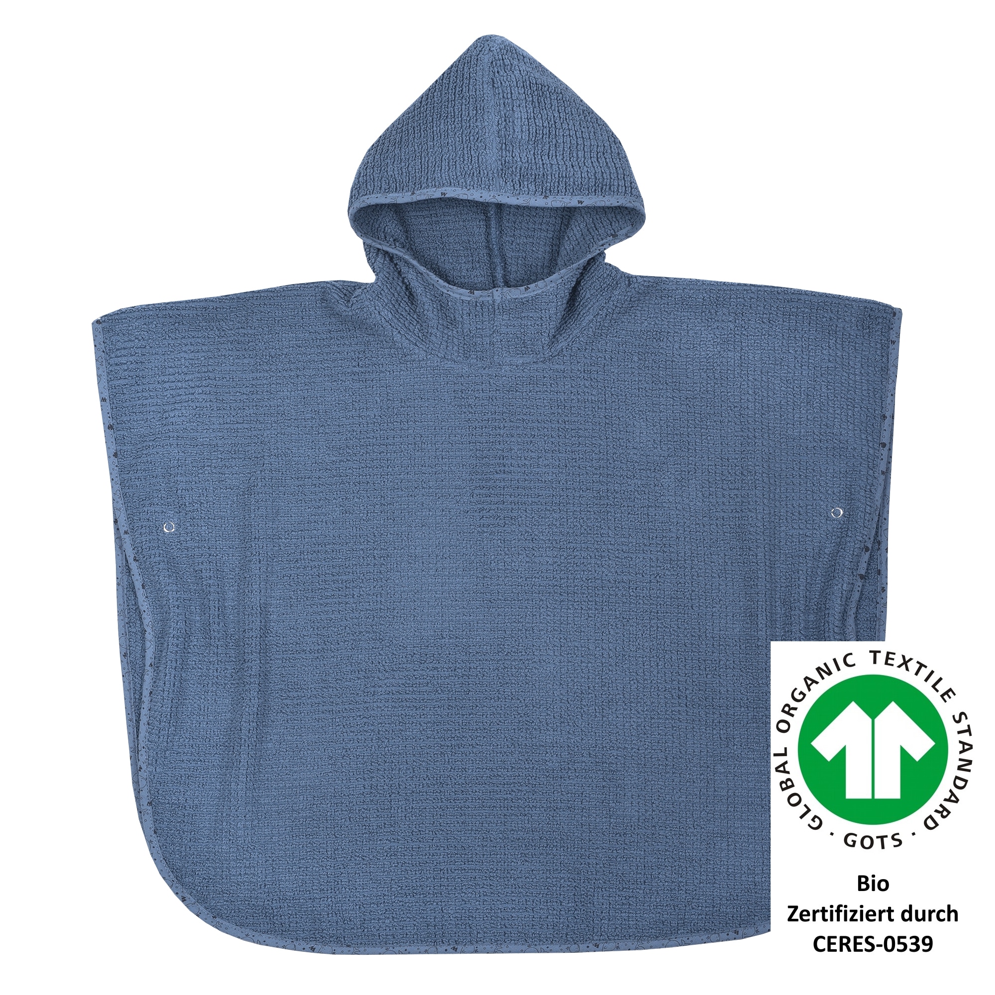 Wörner Badeponcho "at home" Biobaumwolle, maschinenwaschbar, trocknergeeign günstig online kaufen