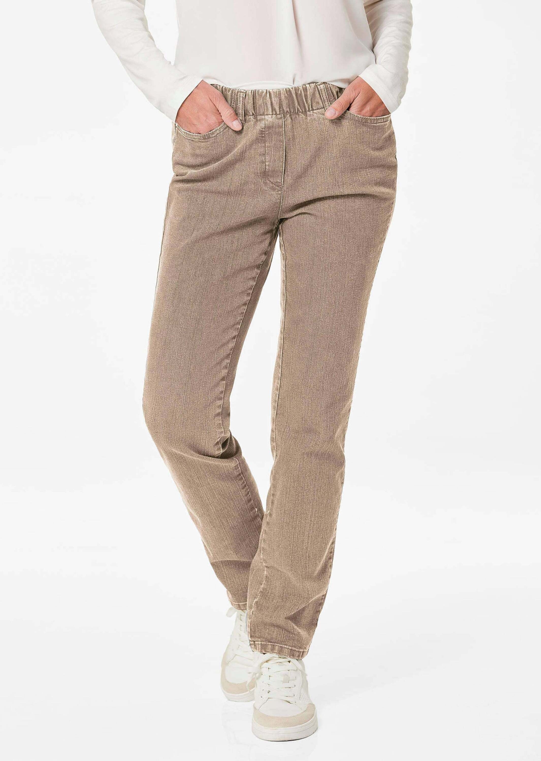 Goldner Louisa Women's Pull-on Jeans Black 24 3