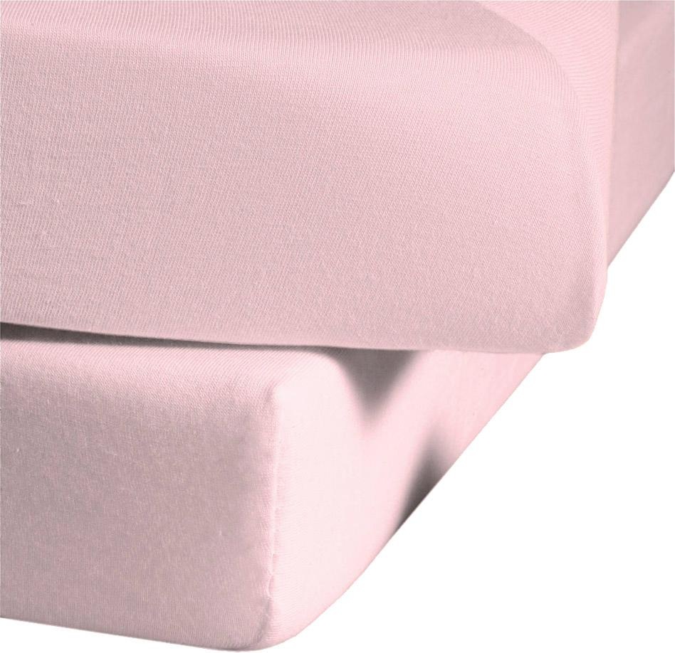 fleuresse Spannbettlaken "Jenny C aus feinfädigem Mako-Jersey" für Matratze günstig online kaufen