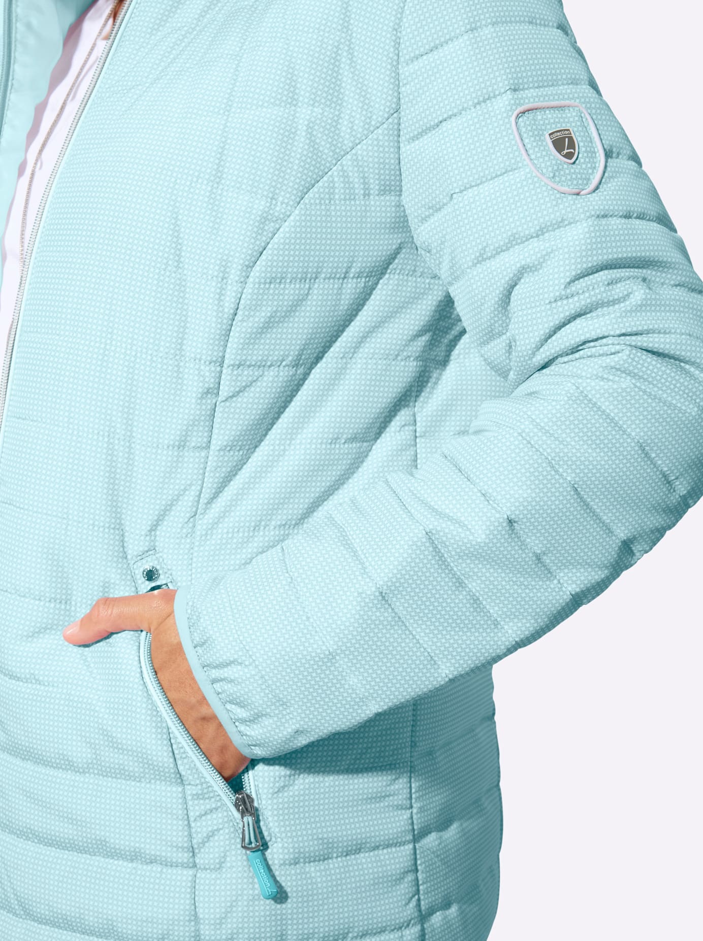 Casual Looks Steppjacke mit Kapuze