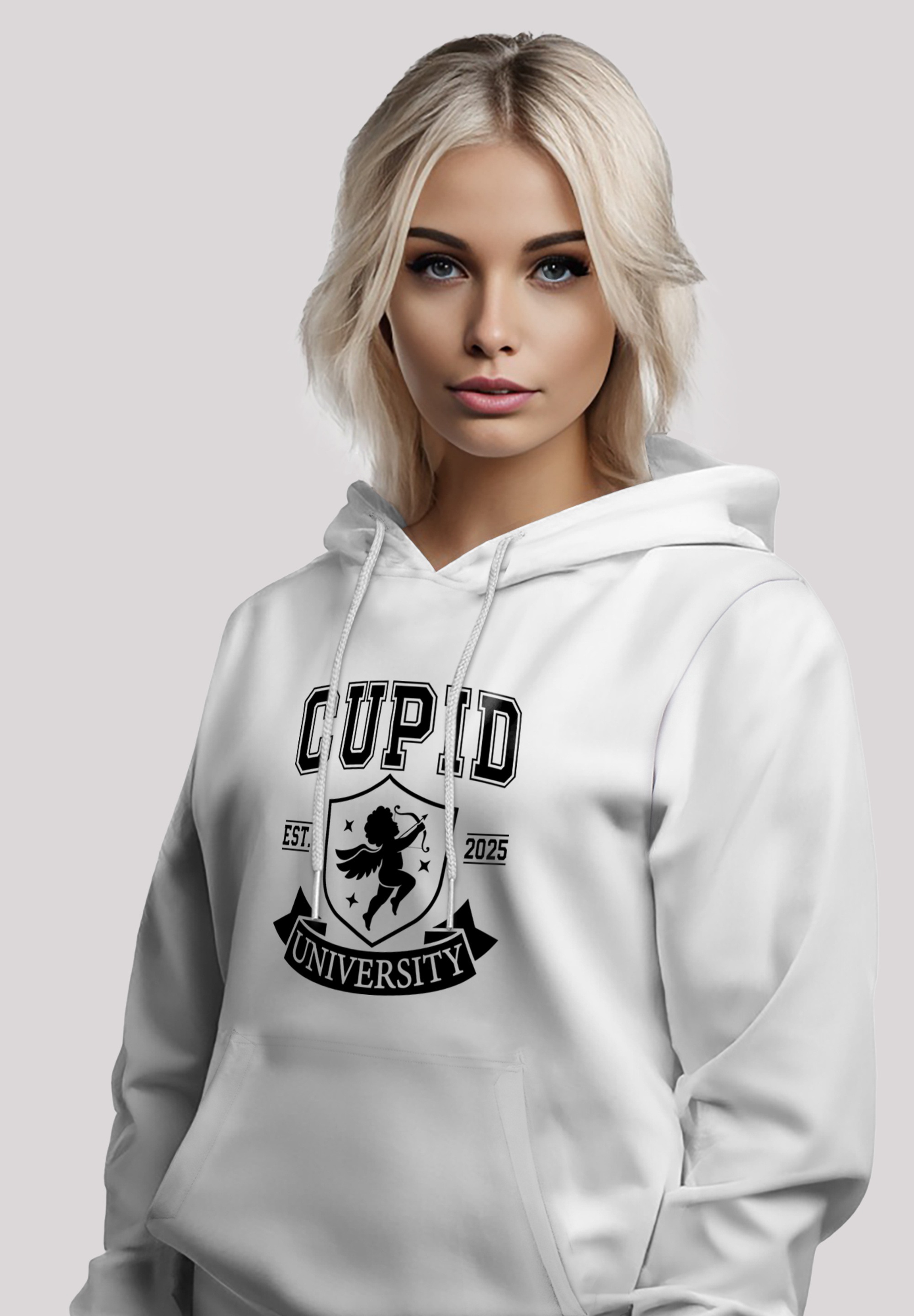 F4NT4STIC Kapuzenpullover »Cupid University Valentinstag«, Premium Qualität
