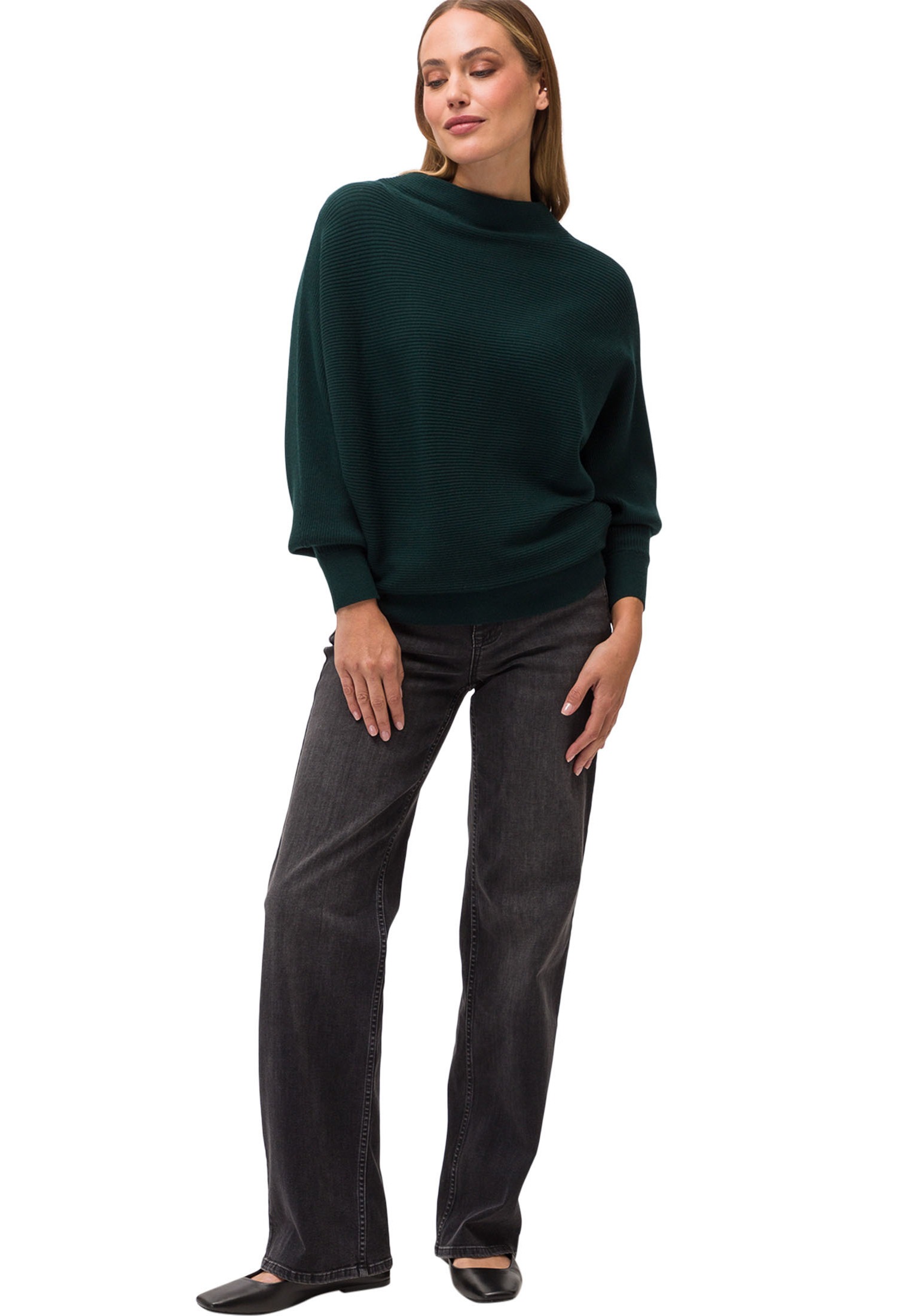 Zero Strickpullover »zero Pullover mit Turtleneck«, (1 tlg.), Plain/ohne Details