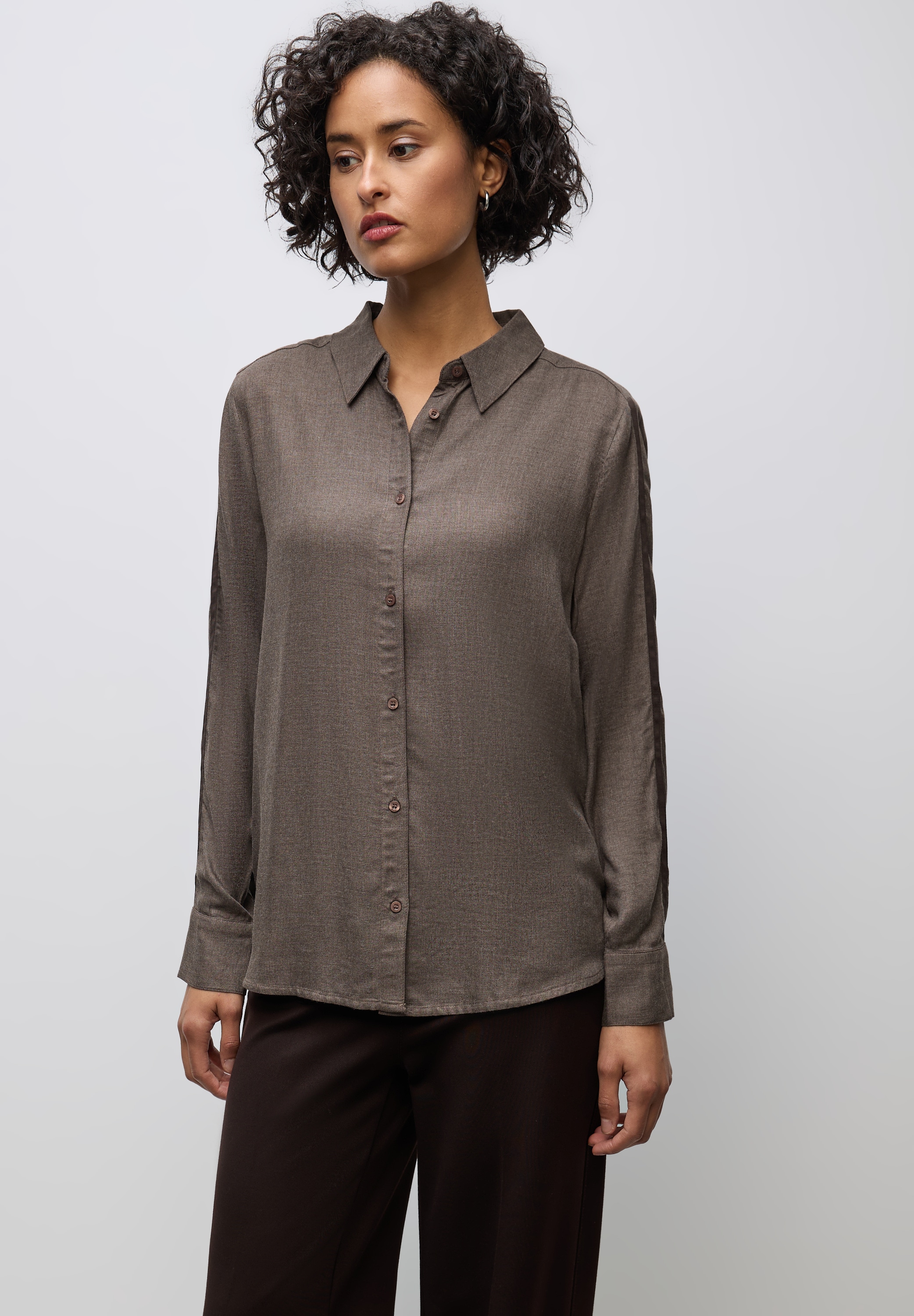 STREET ONE Hemdbluse, aus softer Viskose günstig online kaufen