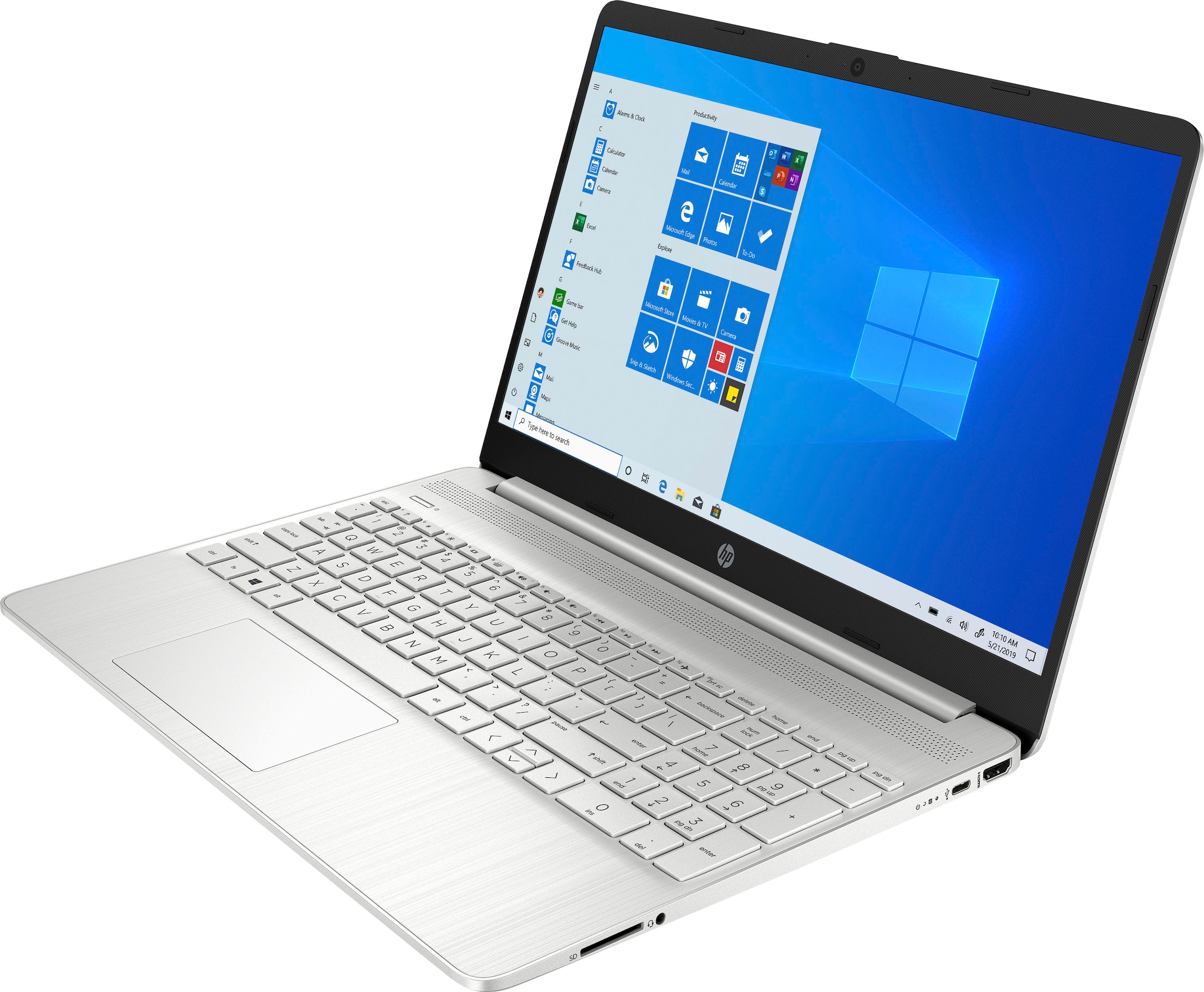 HP Notebook »15s-eq2237ng«, 39,6 cm, / 15,6 Zoll, AMD, Ryzen 3, Radeon  Graphics, 512 GB SSD | BAUR