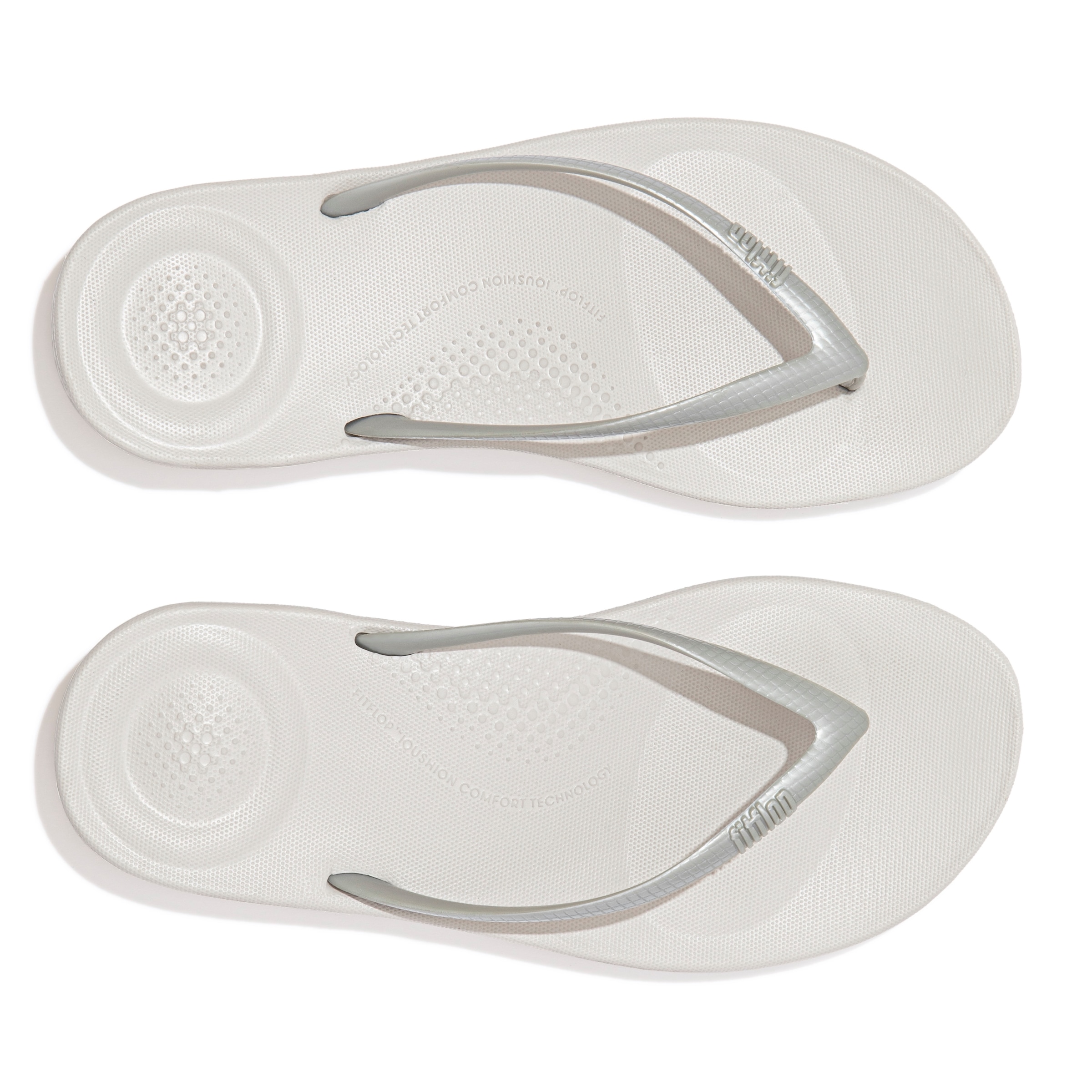 Fitflop Zehentrenner »IQUSHION«, Keilabsatz, Sommerschuh, Schlappen in schmaler Form