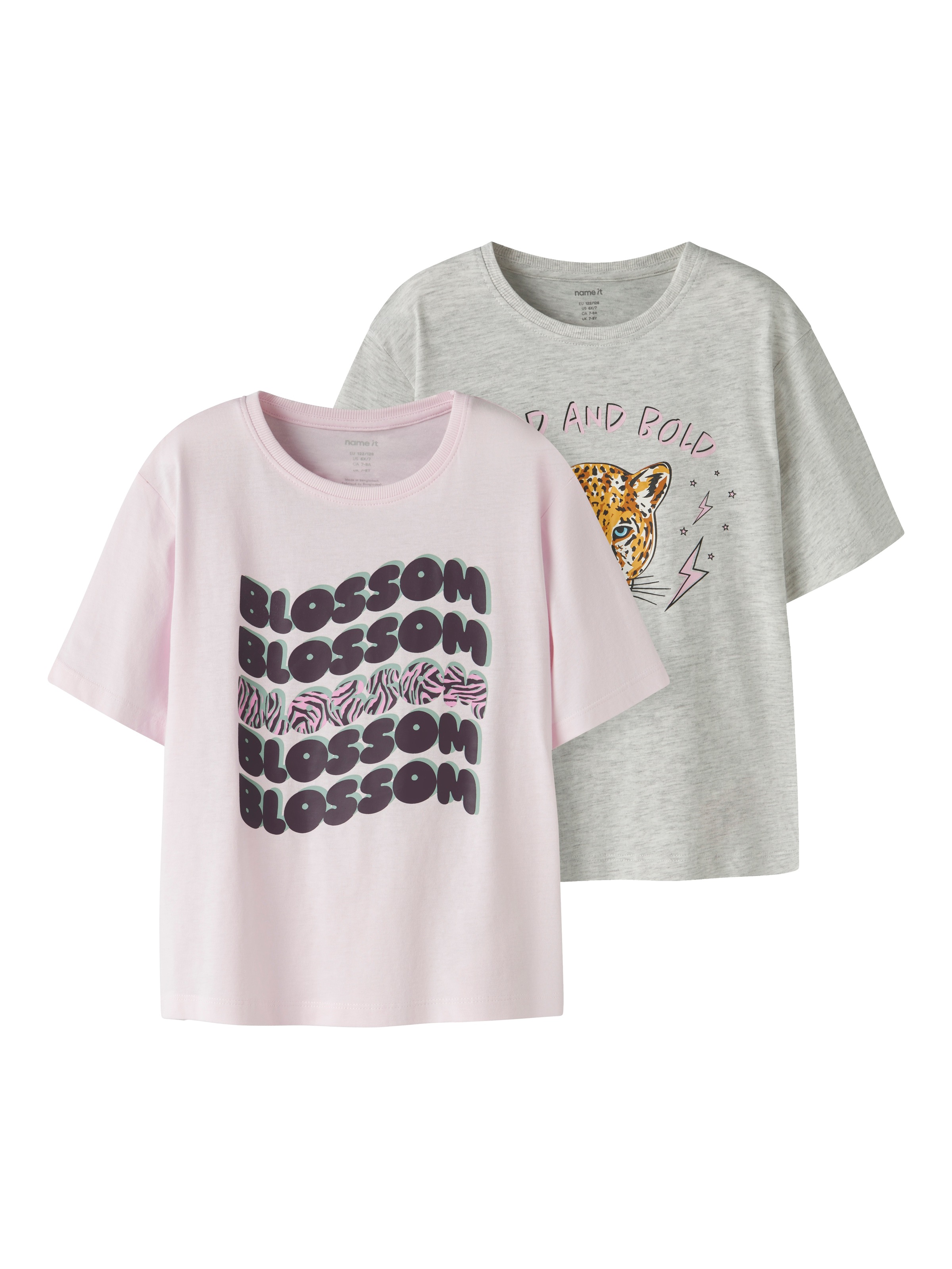 Thumbnail - Name It T-Shirt "NKFBENNA 2P SS NREG TOP BOX PB" Packung, 2 tlg.