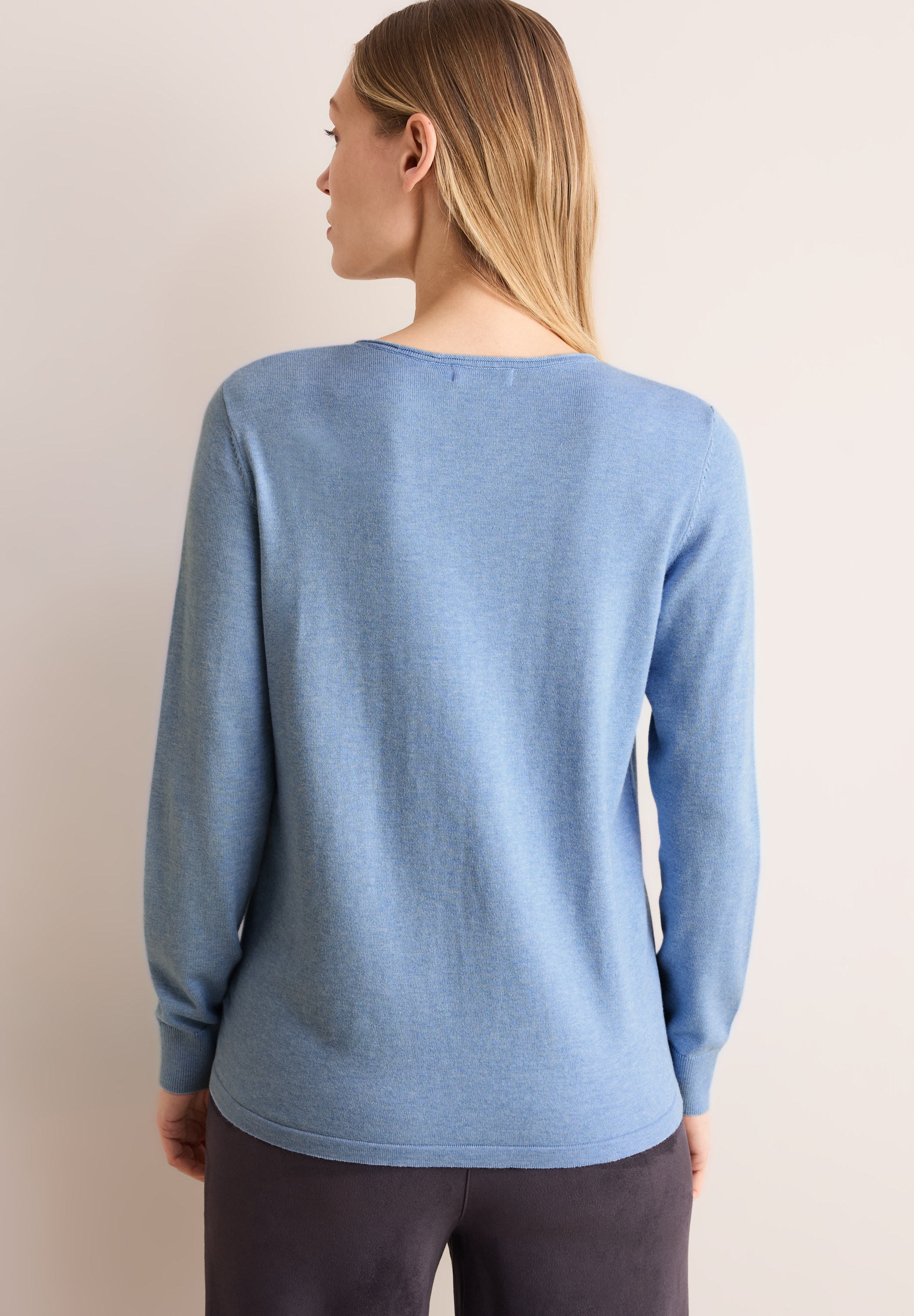 Cecil Strickpullover, im soften Baumwoll-Mix