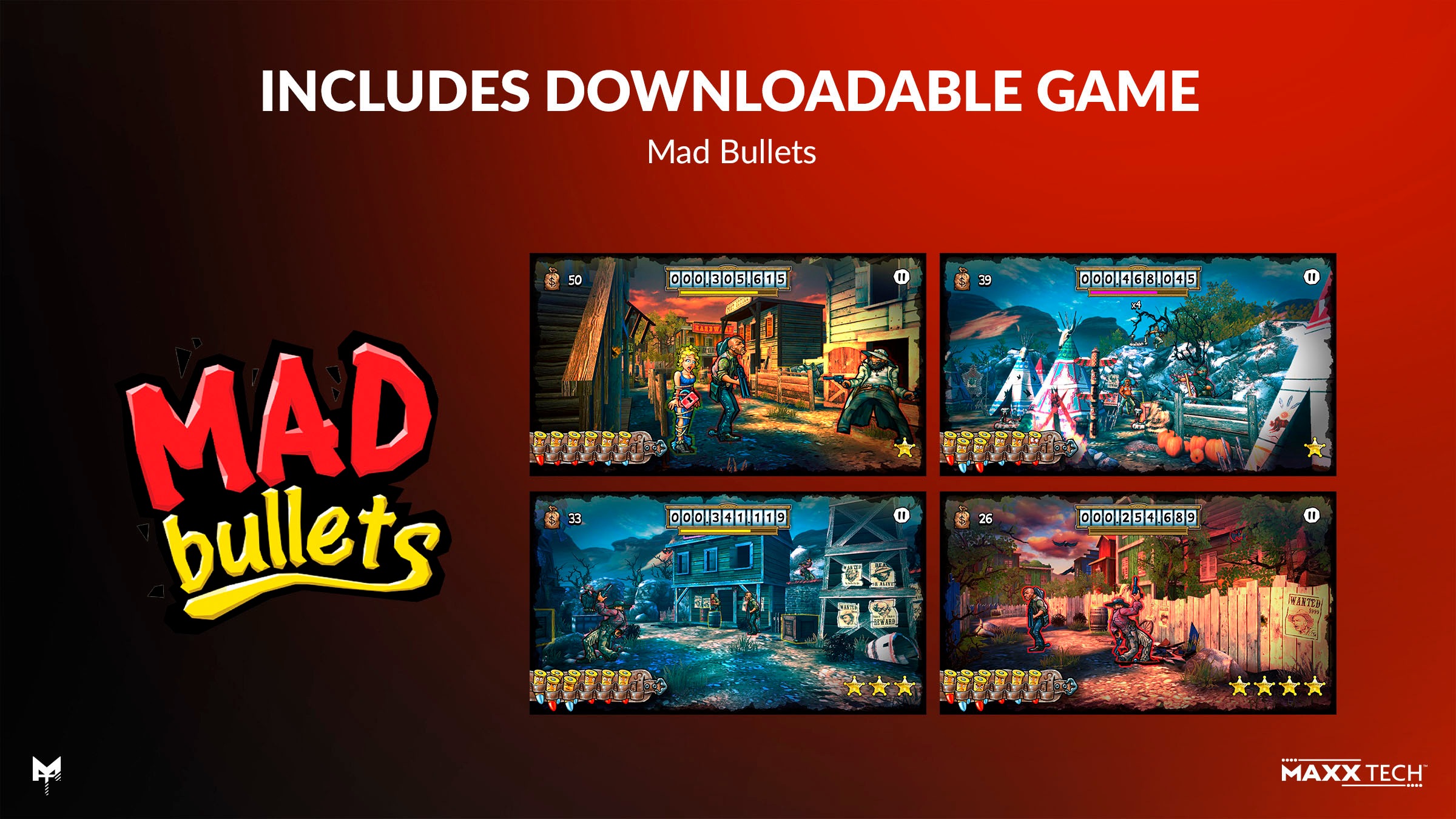NBG Spielesoftware »Maxx Tech Mad Bullets Kit« Nintendo Switch 2