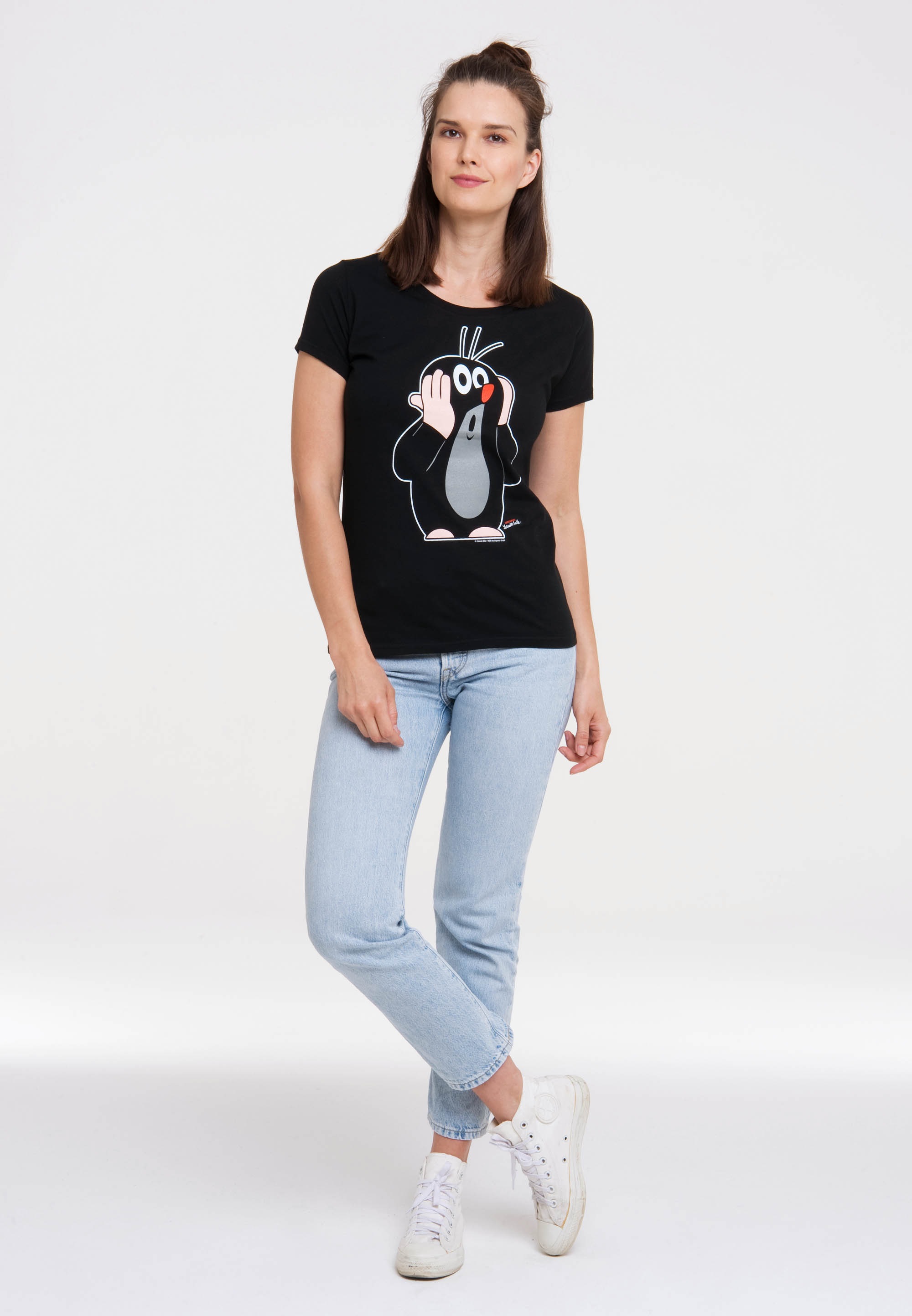LOGOSHIRT T-Shirt »Der kleine Maulwurf«, mit lizenziertem Print online  bestellen | BAUR | T-Shirts