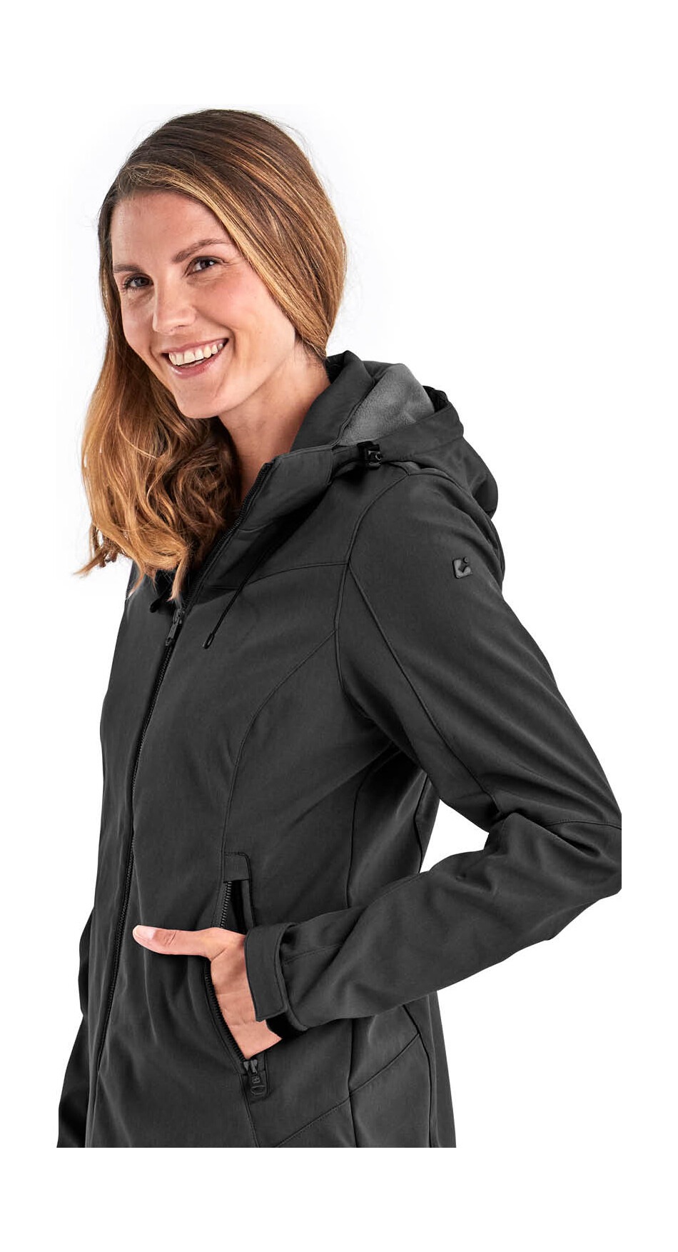 Thumbnail - Killtec Softshelljacke "Damen Softshelljacke" Wasserabweisende, winddichte Softshelljacke mit abnehmbarer Kapuze