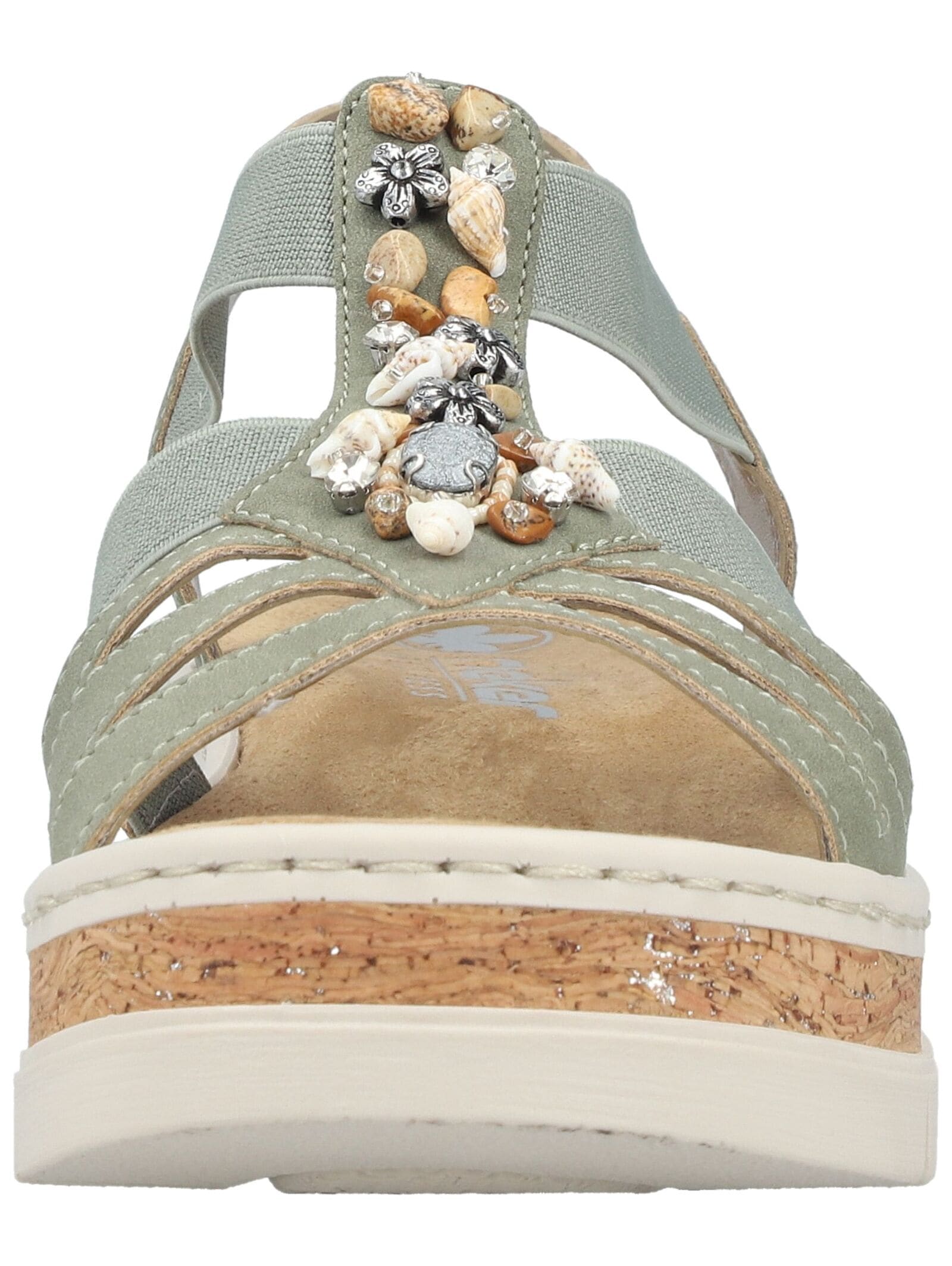 Rieker Plateausandaletten »Rieker Sandalen Lederimitat«