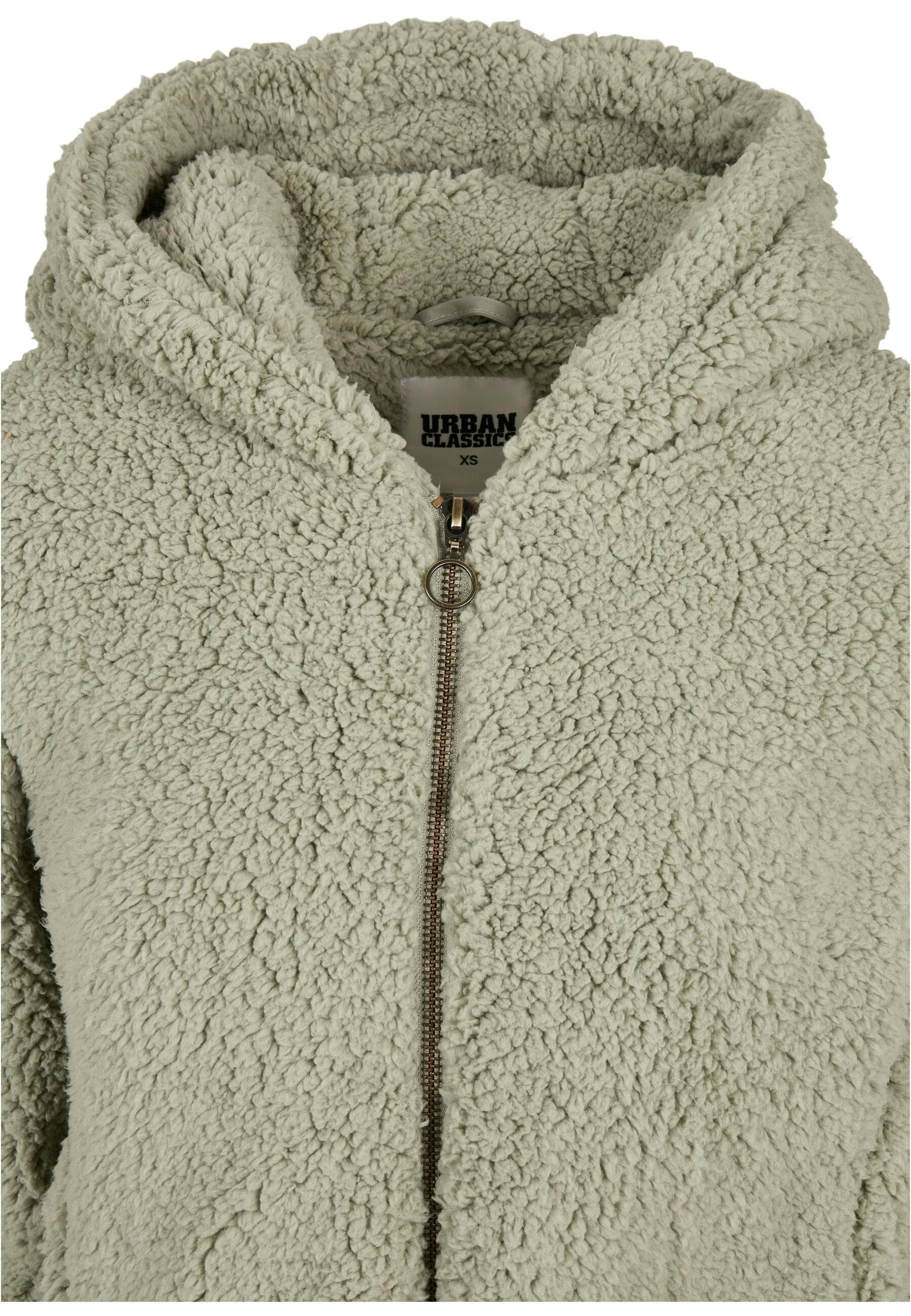 URBAN CLASSICS Allwetterjacke »Urban Classics Damen Ladies Sherpa Jacket«, (1 St.), mit Kapuze