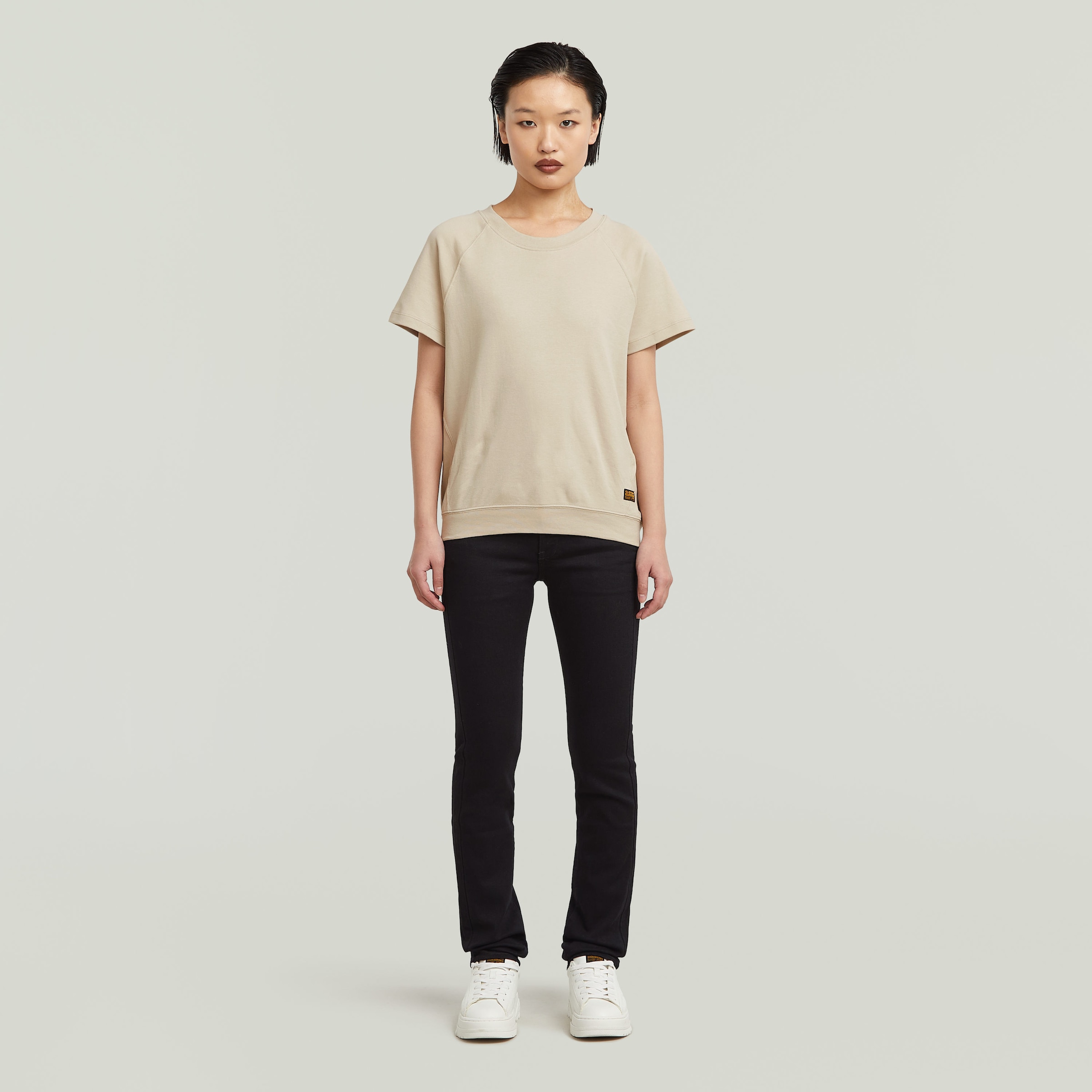 G-STAR 5-Pocket-Jeans »Midge Straight«, mit Verstelllasche hinten am Bund