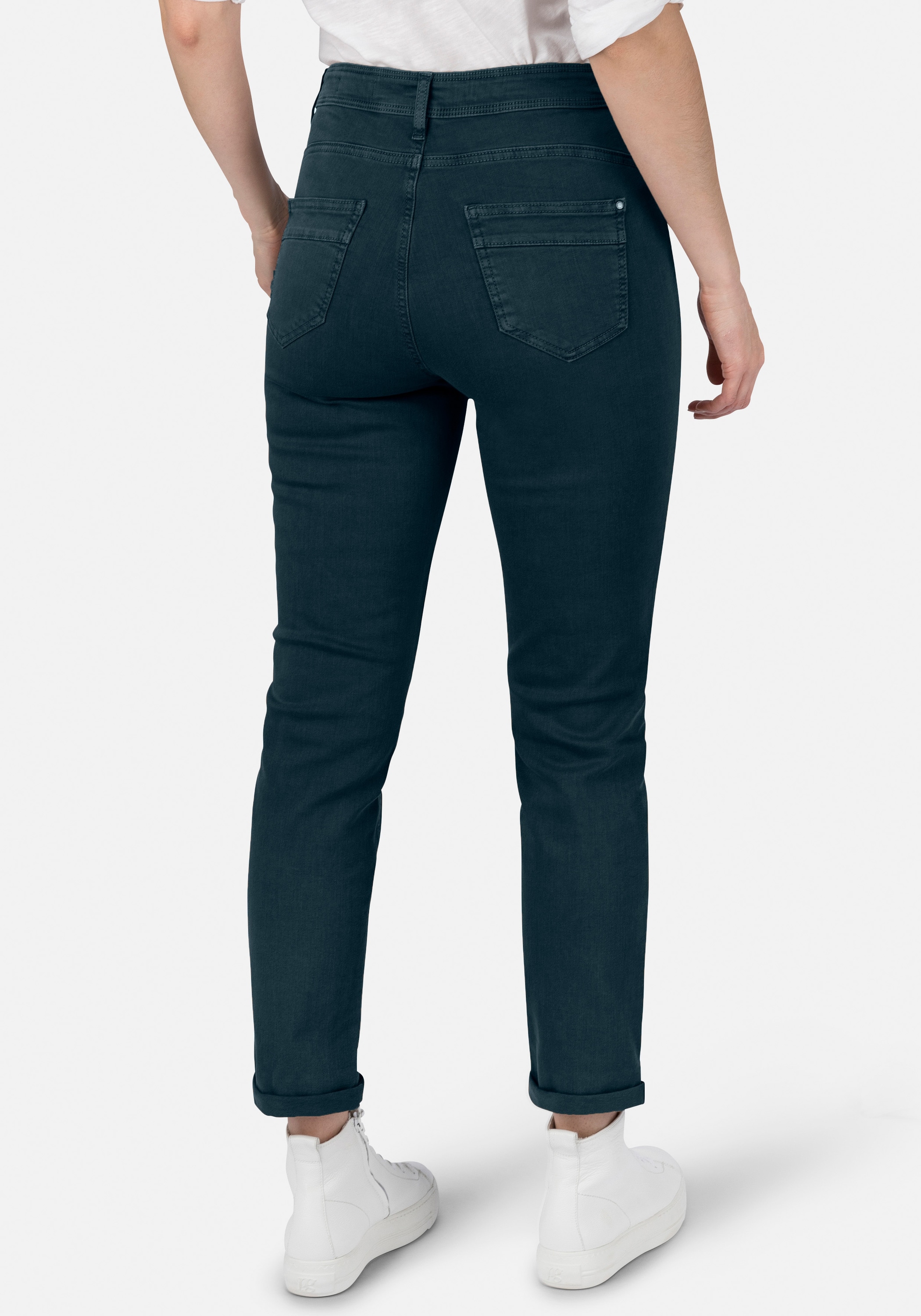STOOKER WOMEN Boyfriend-Jeans »Davos Colour Denim Boyfriend Fit Jeans« Jeans Boyfriend Fit Casual Denim Lässige Passform für Damen