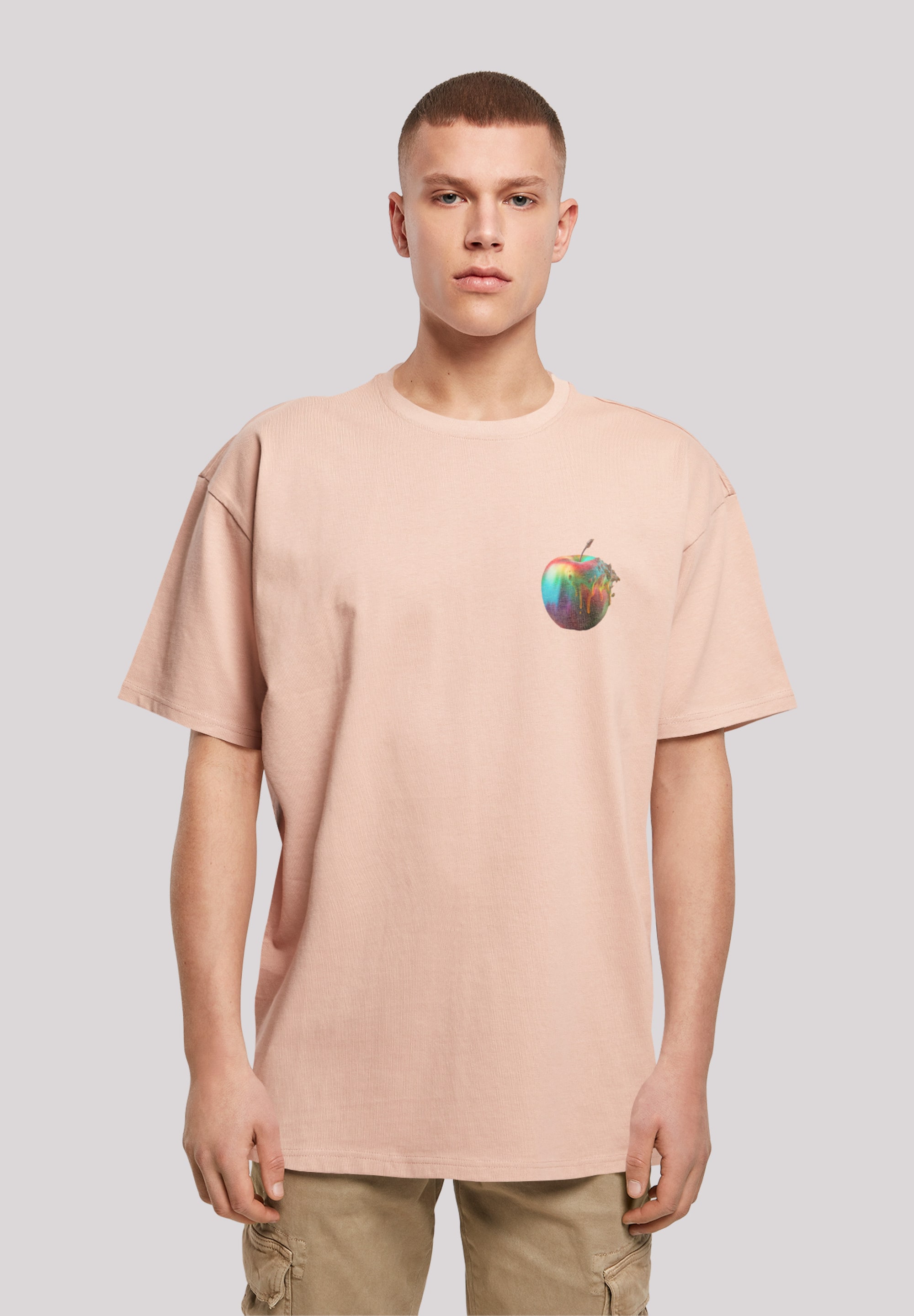 T-Shirt »Colorfood Collection - Rainbow Apple«, Print