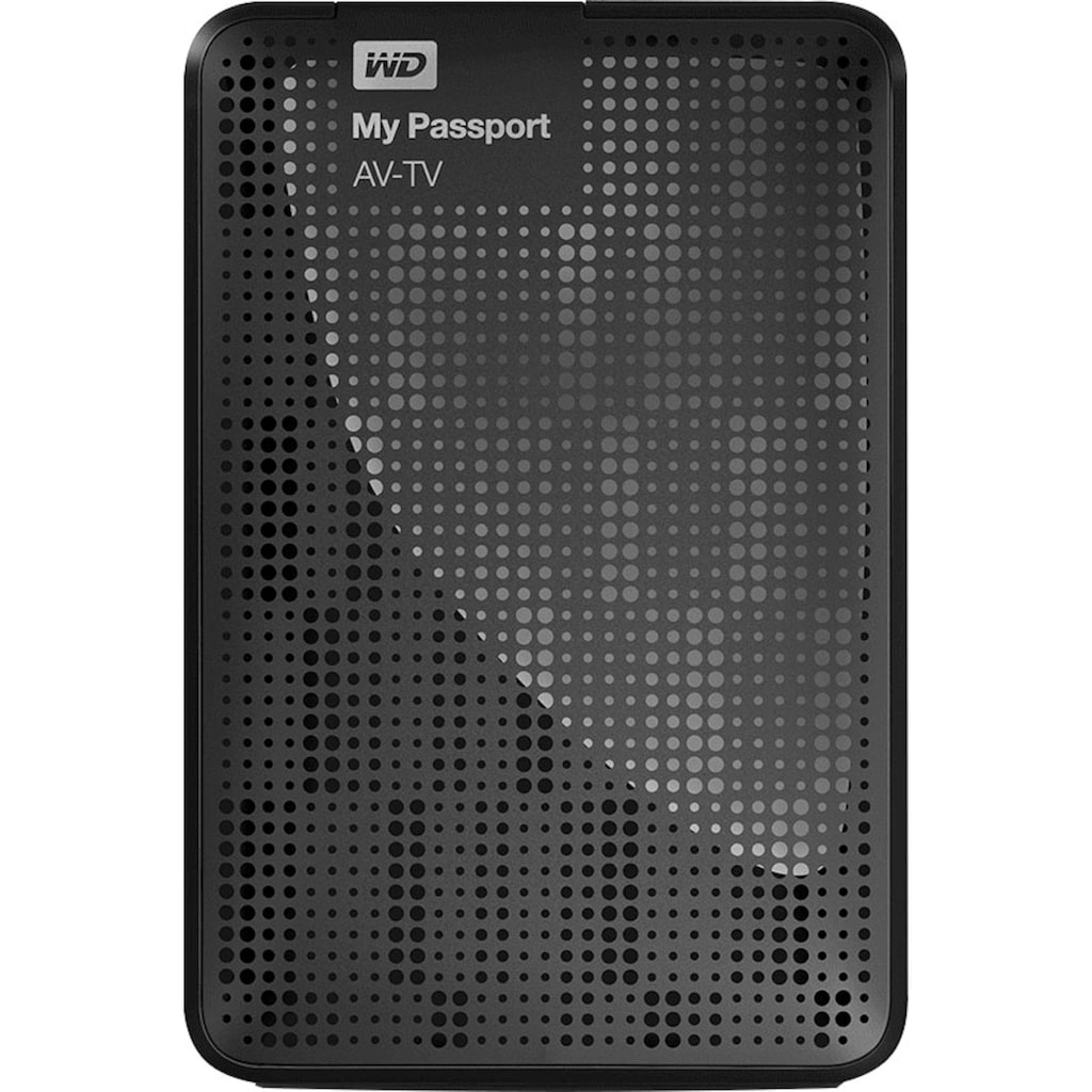 WD externe HDD-Festplatte »My Passport AV-TV«, 2,5 Zoll, Anschluss USB 2.0-USB 3.0