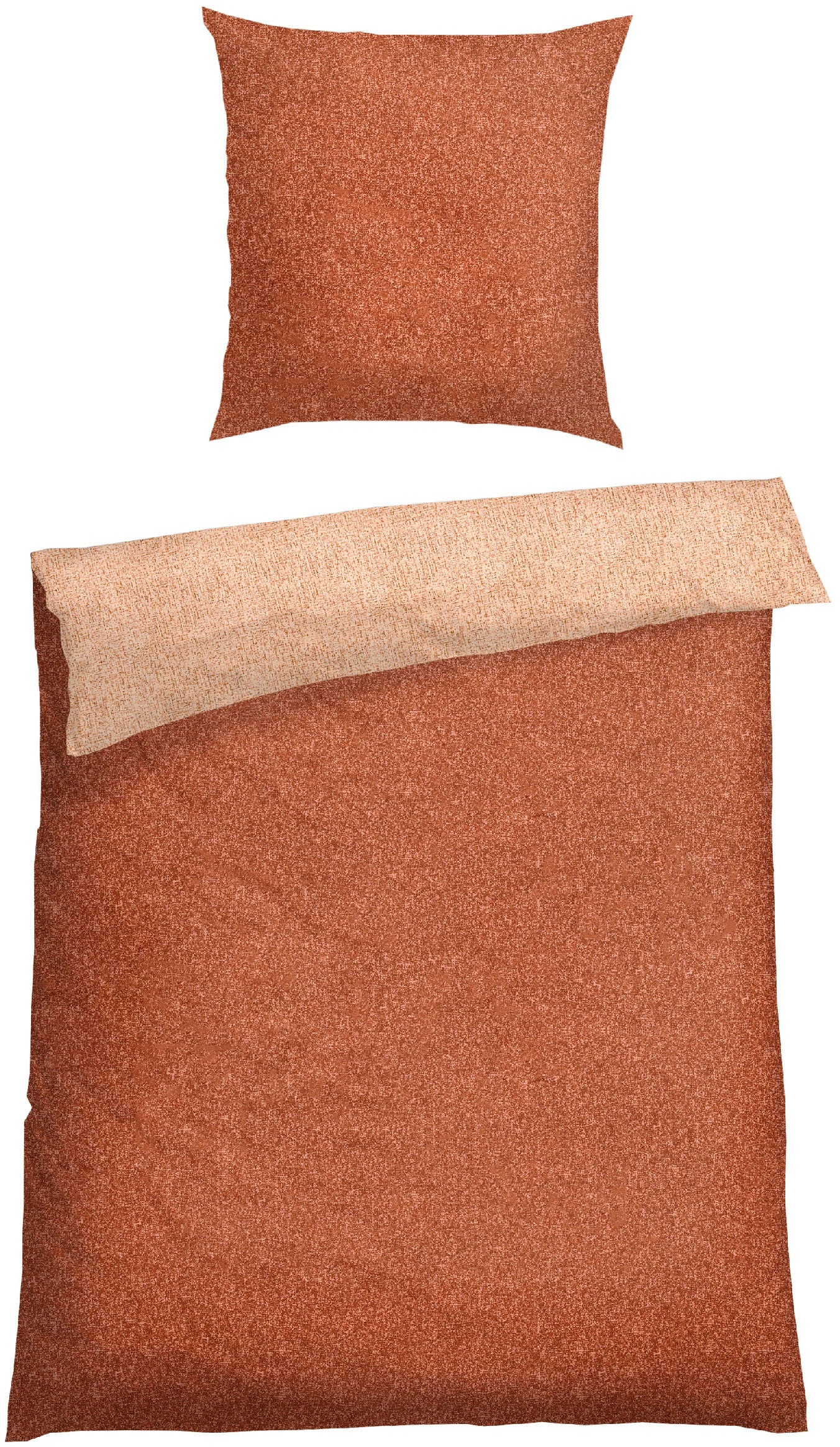 Schiesser Wendebettwäsche "Vinnie aus weicher Baumwolle mit edlem Melangeef günstig online kaufen