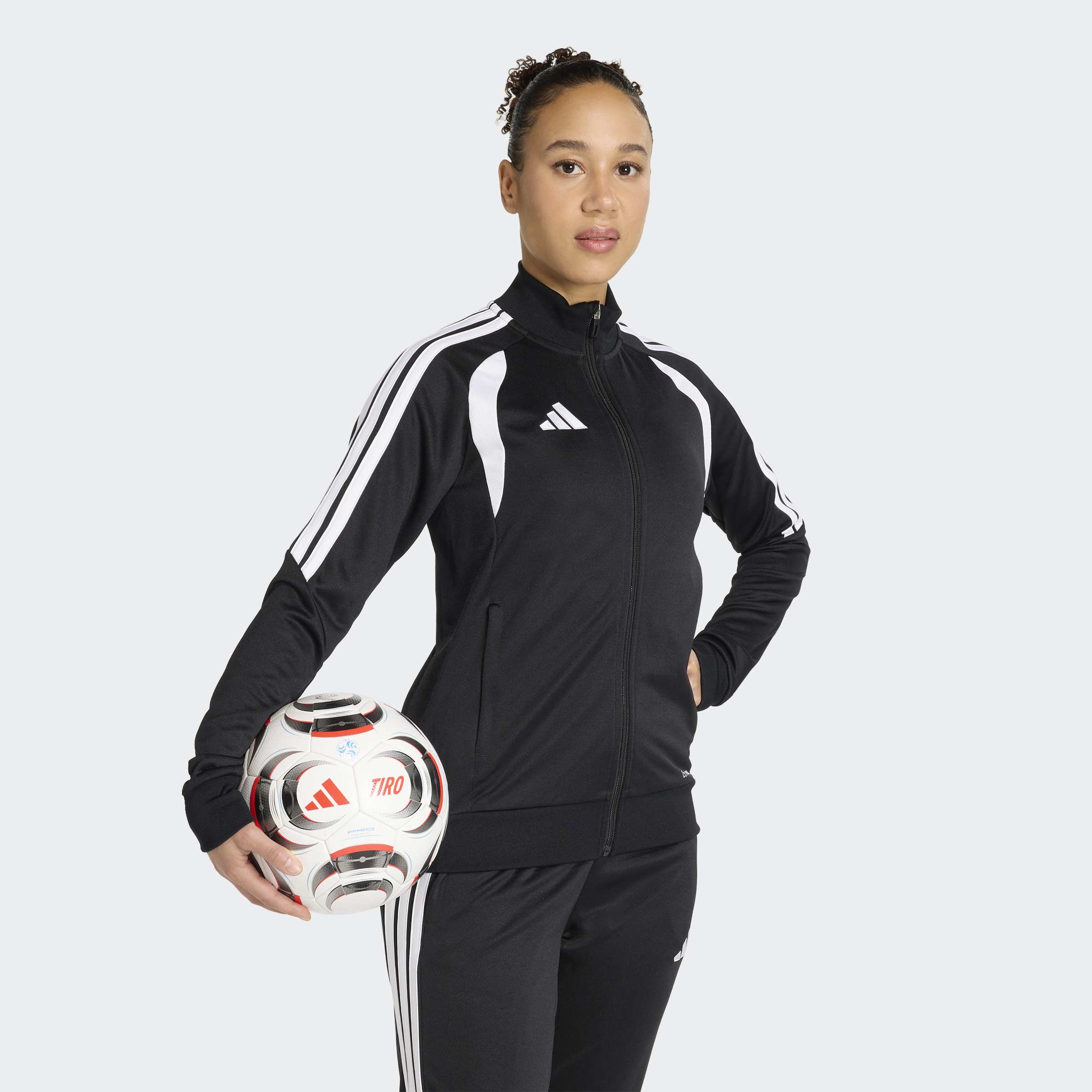 adidas Performance Trainingsjacke "TIRO26 LEAGUE TRAINING TRACK" mit Reißverschluss, gerader Abschluss, normale Länge