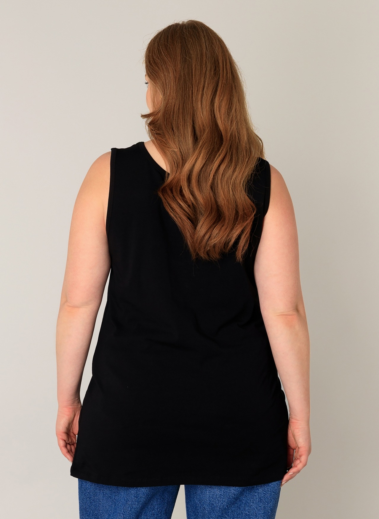 Base Level Curvy Longtop, in großen Größen günstig online kaufen