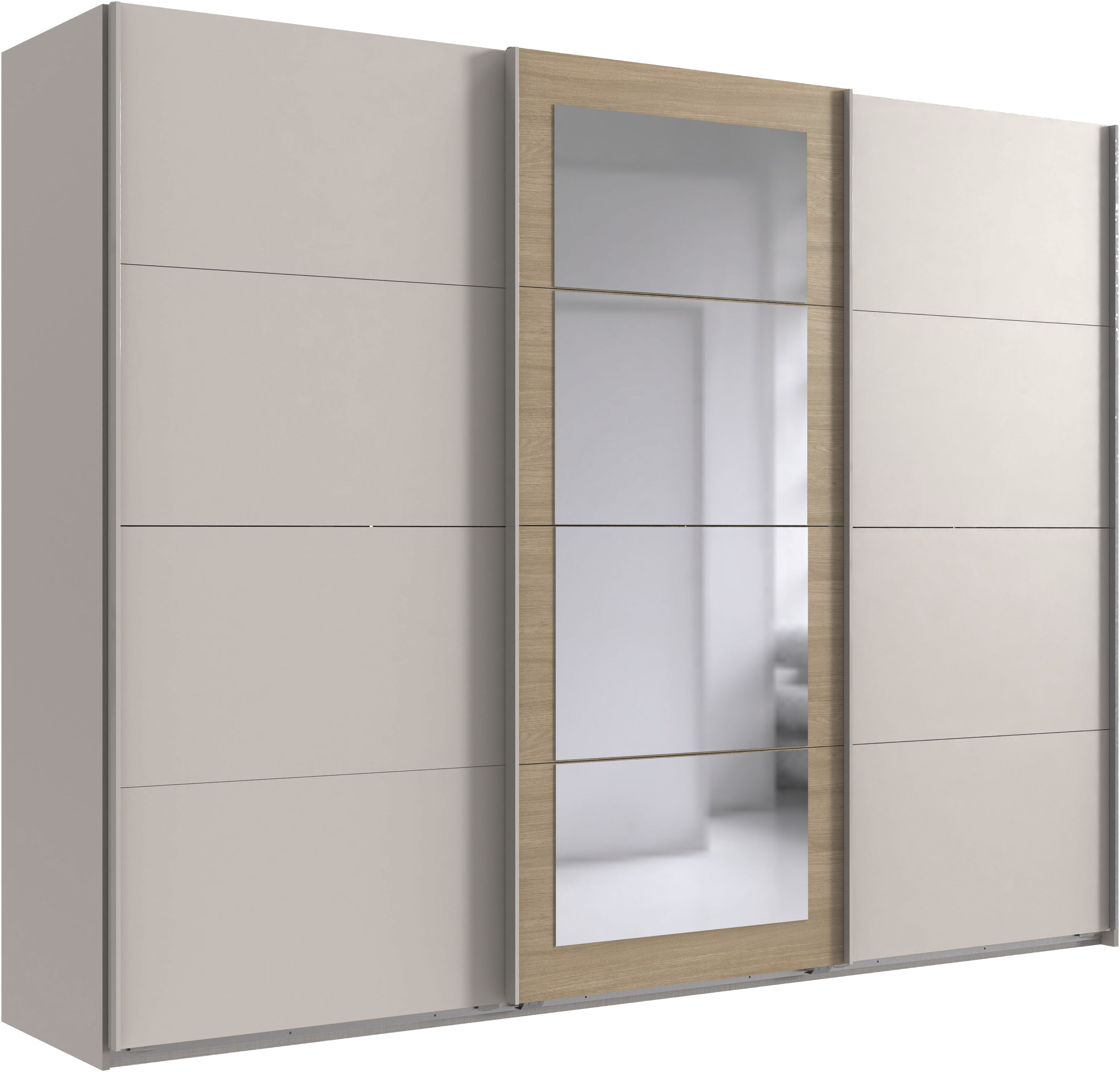 Wimex "RINTELN mit Spiegel, erhältlich in den Breiten: 225cm, 270cm & 313cm" 3-türiger Schrank in verschiedenen Farben erhältlich