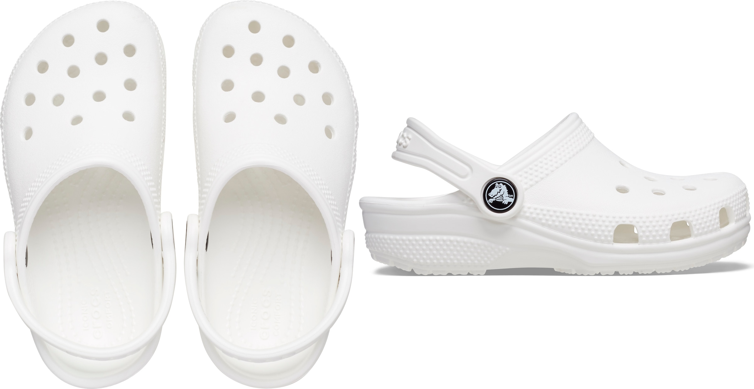 Crocs Clog »Classic Clog K«, Hausschuh, Schlappen, Sandale mit Fersenriemen