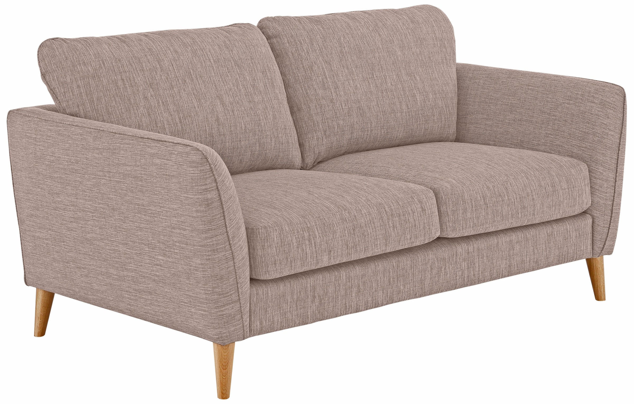 Home affaire 2-Sitzer "MARSEILLE Sofa 170 cm", mit Massivholzbeinen aus Eic günstig online kaufen