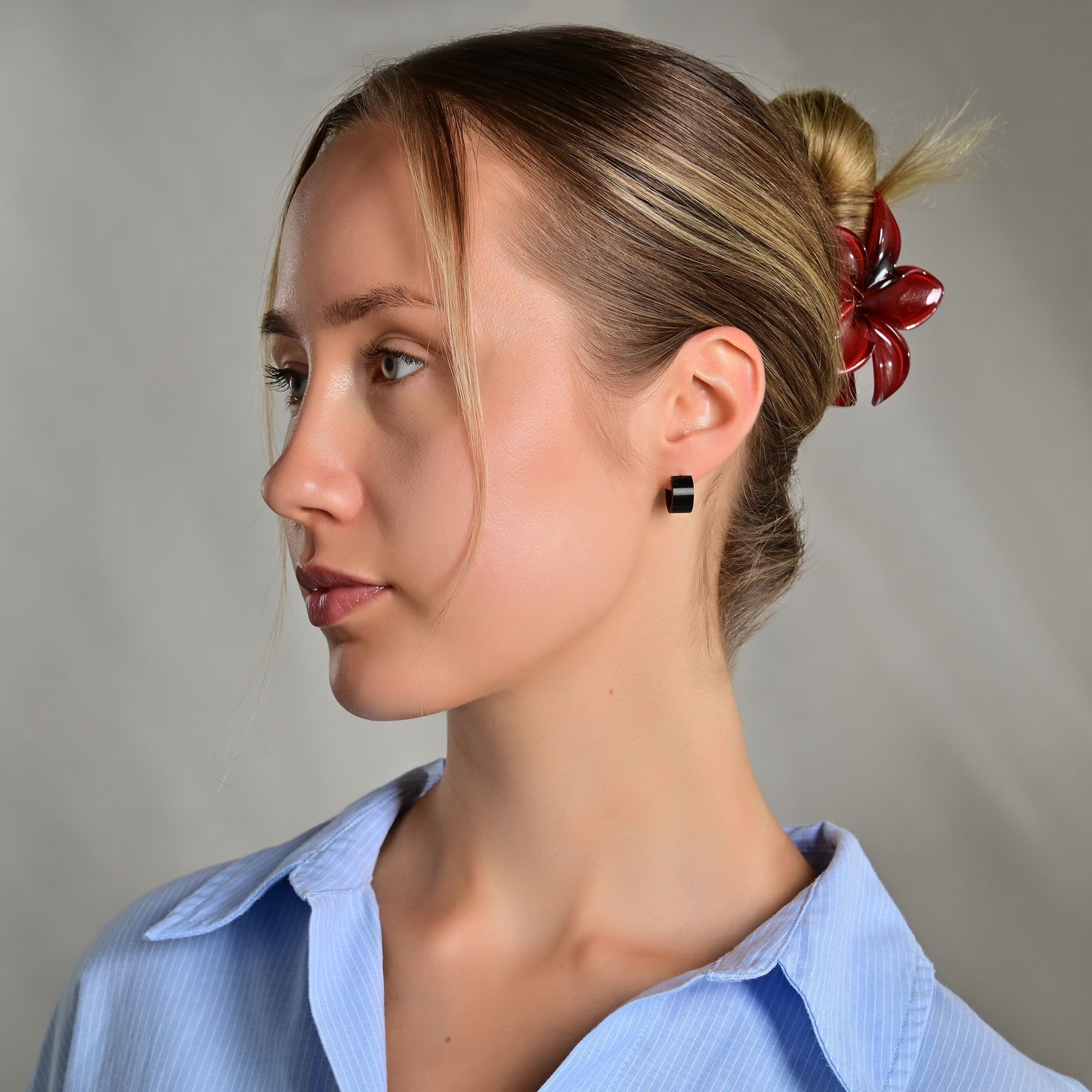 Adelia´s Klappcreolen "Unisex Ohrringe – Klappcreole aus Edelstahl" Ein kle günstig online kaufen