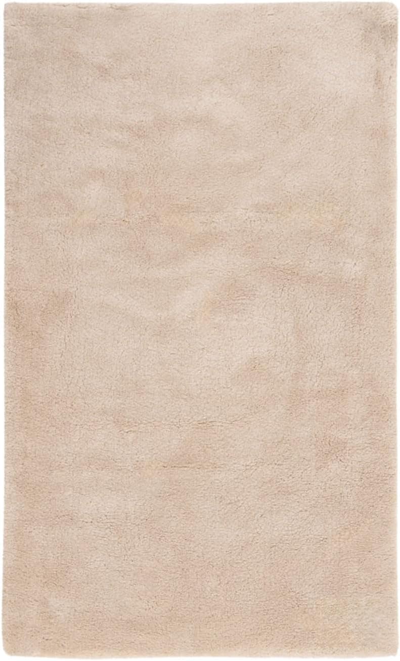 Carpet City Badematte »PURE500, Badteppich uni« Höhe 16 mm rutschhemmend beschichtet schnell trocknend Teppich Badezimmer, Badvorleger, Anti-Rutsch, Waschbar, Duschmatte
