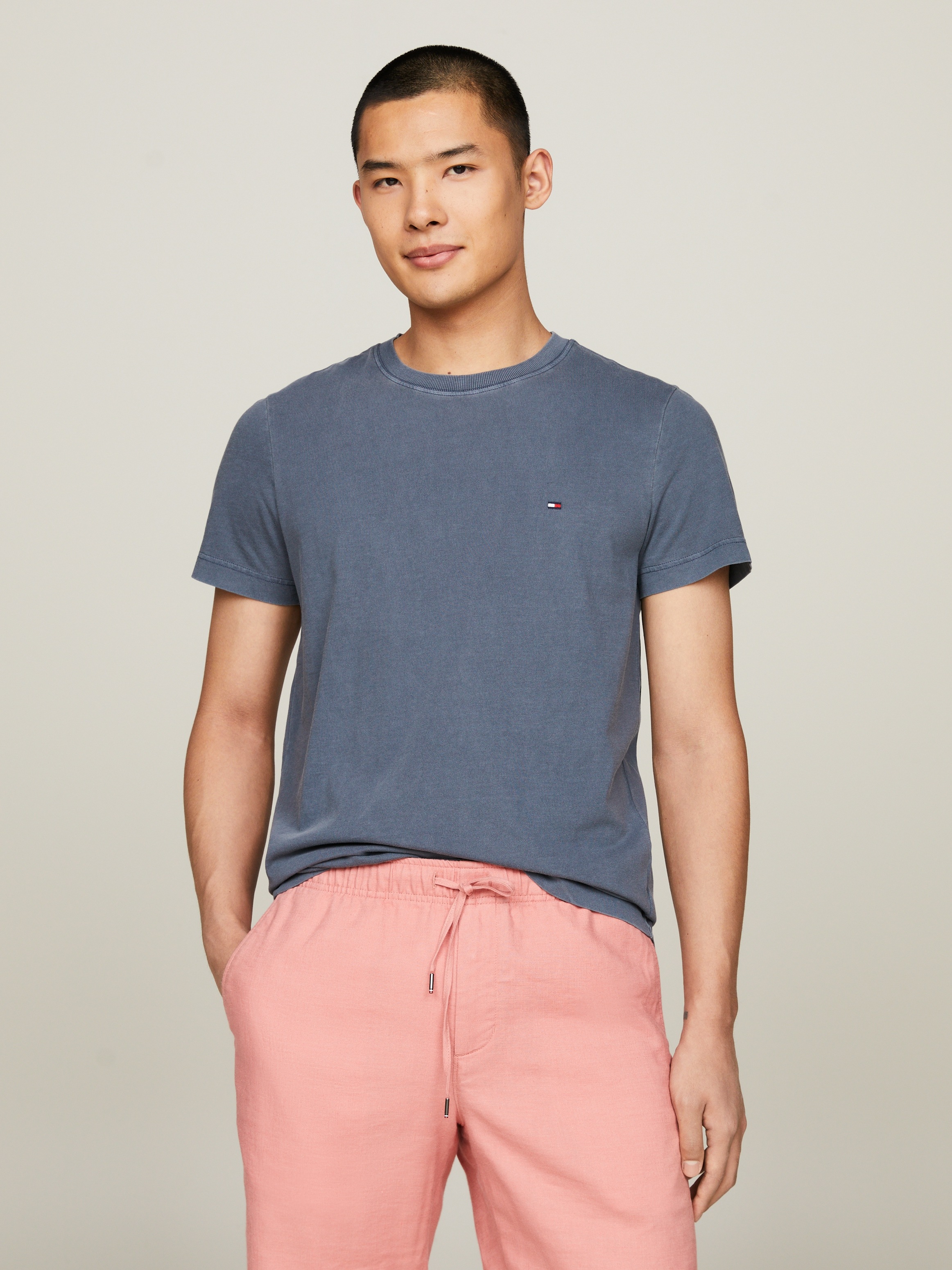 TOMMY HILFIGER Marškinėliai »GARMENT DYE CHEST FLAG T...