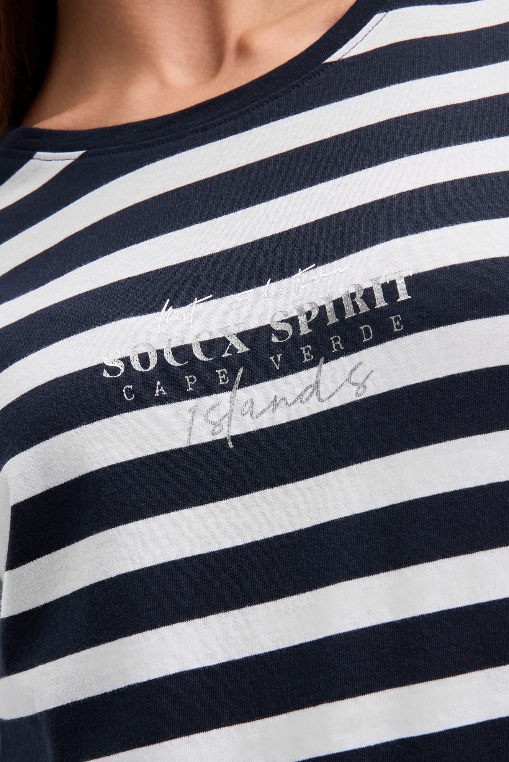 SOCCX Rundhalsshirt aus Baumwolle