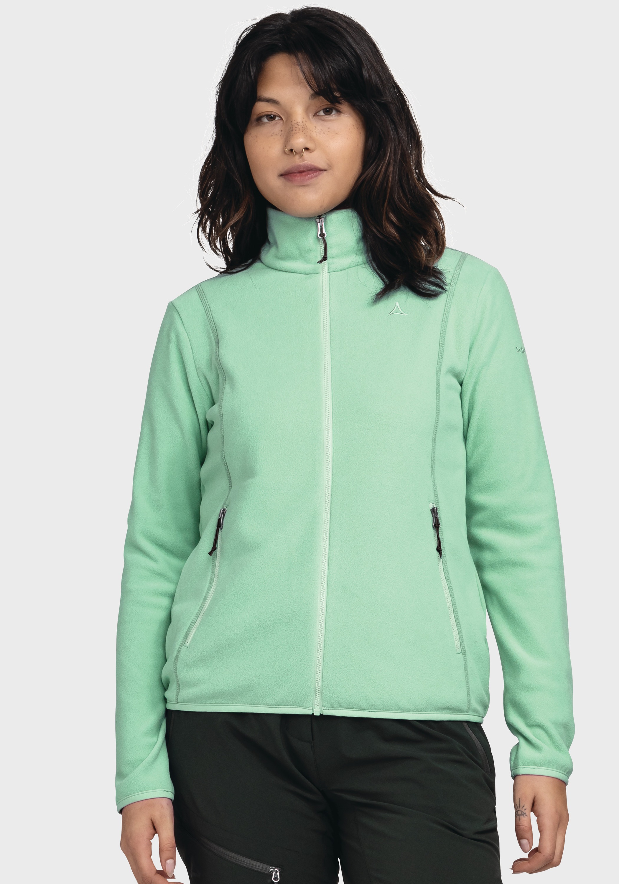 Schöffel Fleecejacke »Hiking Fleece Jk Style Ash WMS«, ohne Kapuze