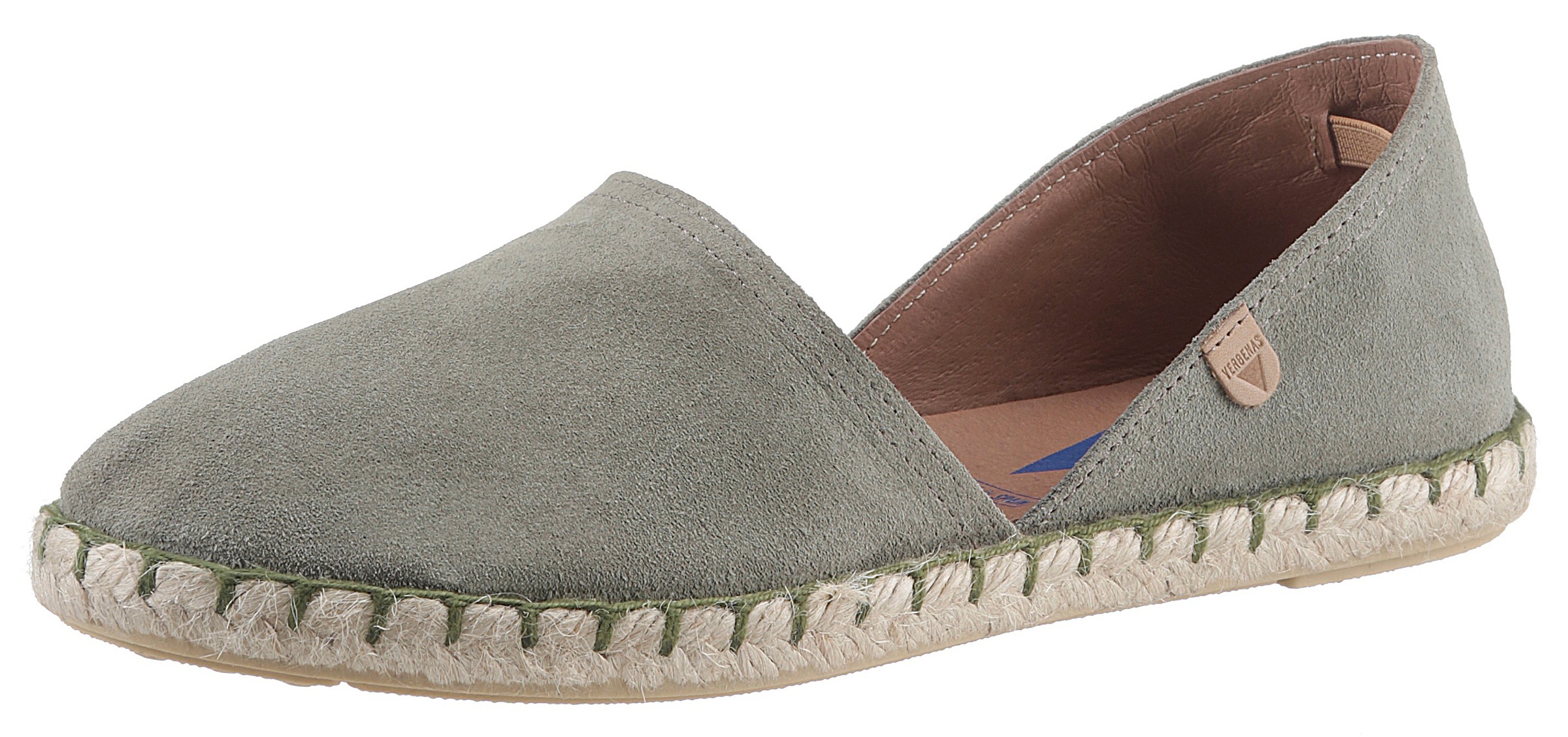 VERBENAS "CARMEN SERRAJE", Schlupfschuh, Sommerschuh, Loafer mit typischem Jute-Rahmen