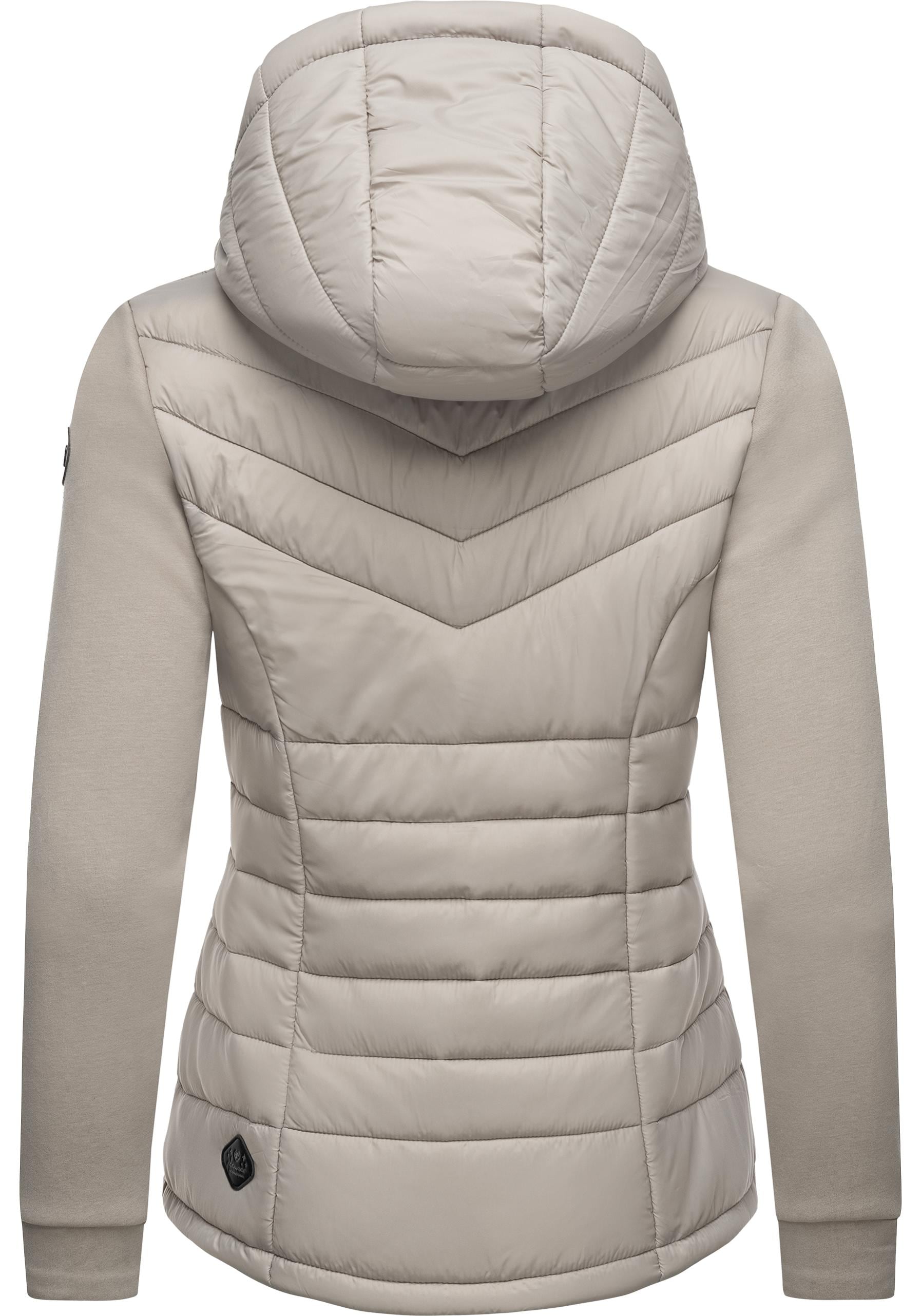 Ragwear Outdoorjacke »Sandrra«, mit Kapuze, Steppjacke aus modernem Materialmix mit Kapuze