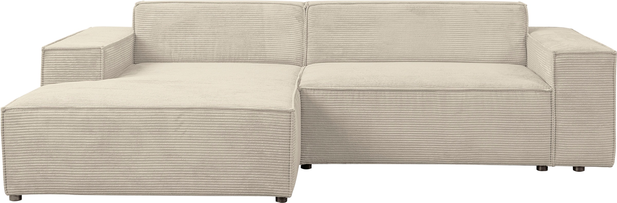 WERK2 Ecksofa "Trento, elegant & zeitlos, Breite 268cm, pflegeleichte Bezüg günstig online kaufen