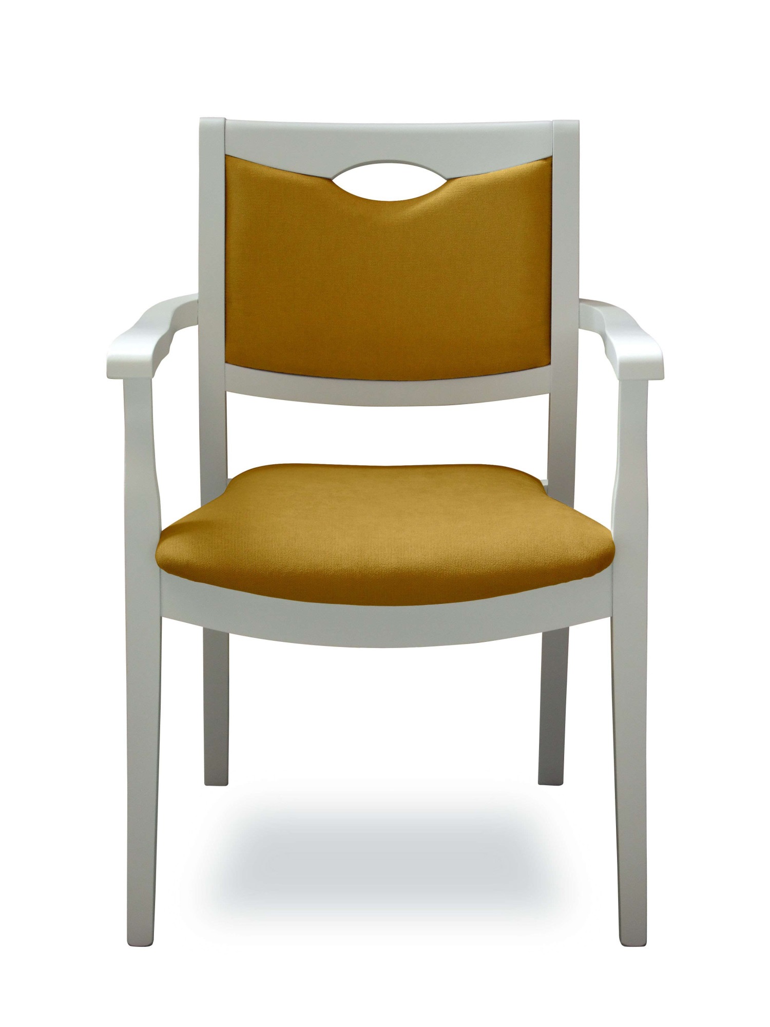 Home affaire Armlehnstuhl »London, Stuhl, Komfortsessel, 3 Gestellfarben, Made in Italy« () 1 Stk.Extra-komfortabel, ergonomisch, fleckenabweisendes Gewebe, Massivholz