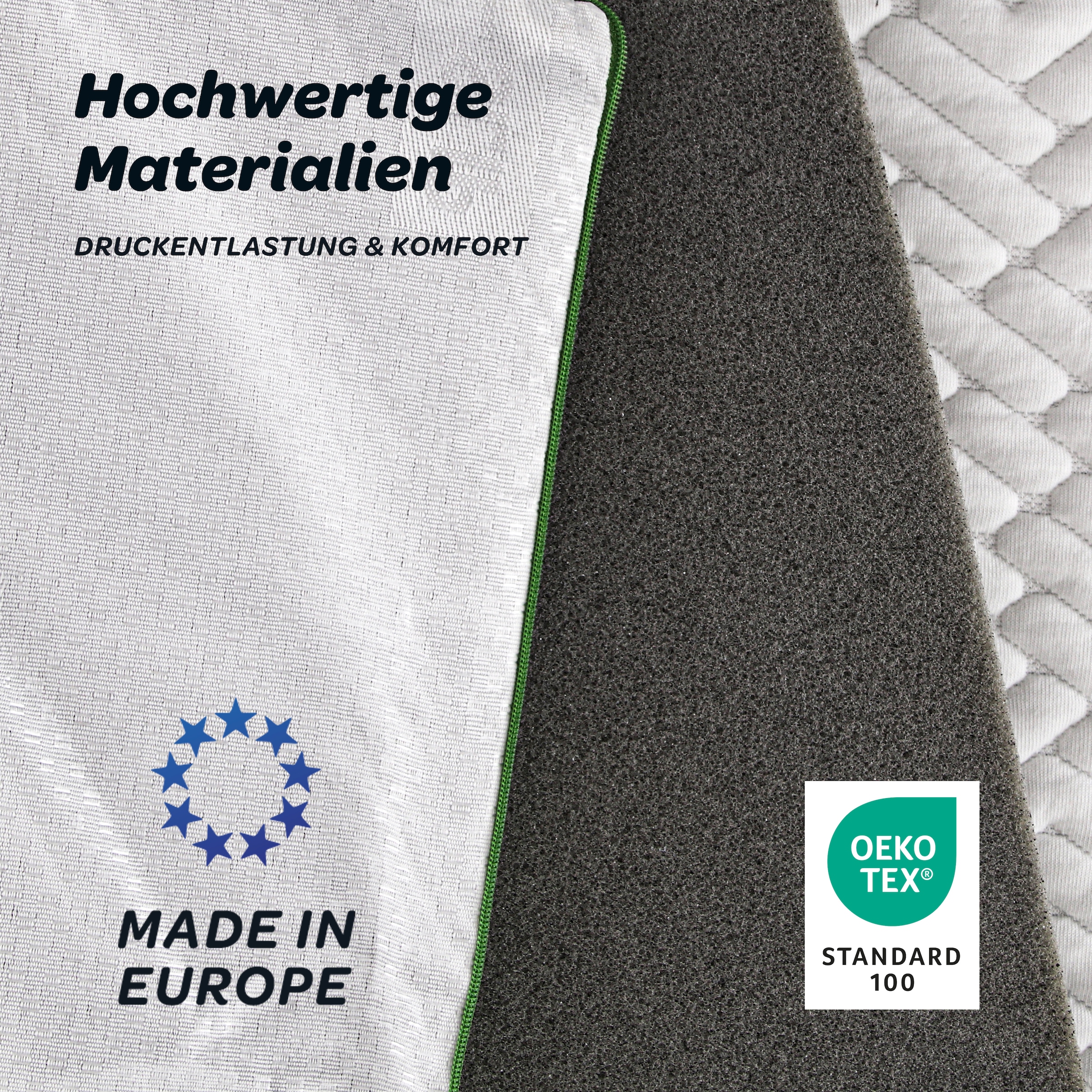 Dunlopillo Topper »Supreme, Premium Kaltschaumtopper, 90x200 & 140x200 cm« Ideal für Personen mit Neigung zu nächtlichem Schwitzen