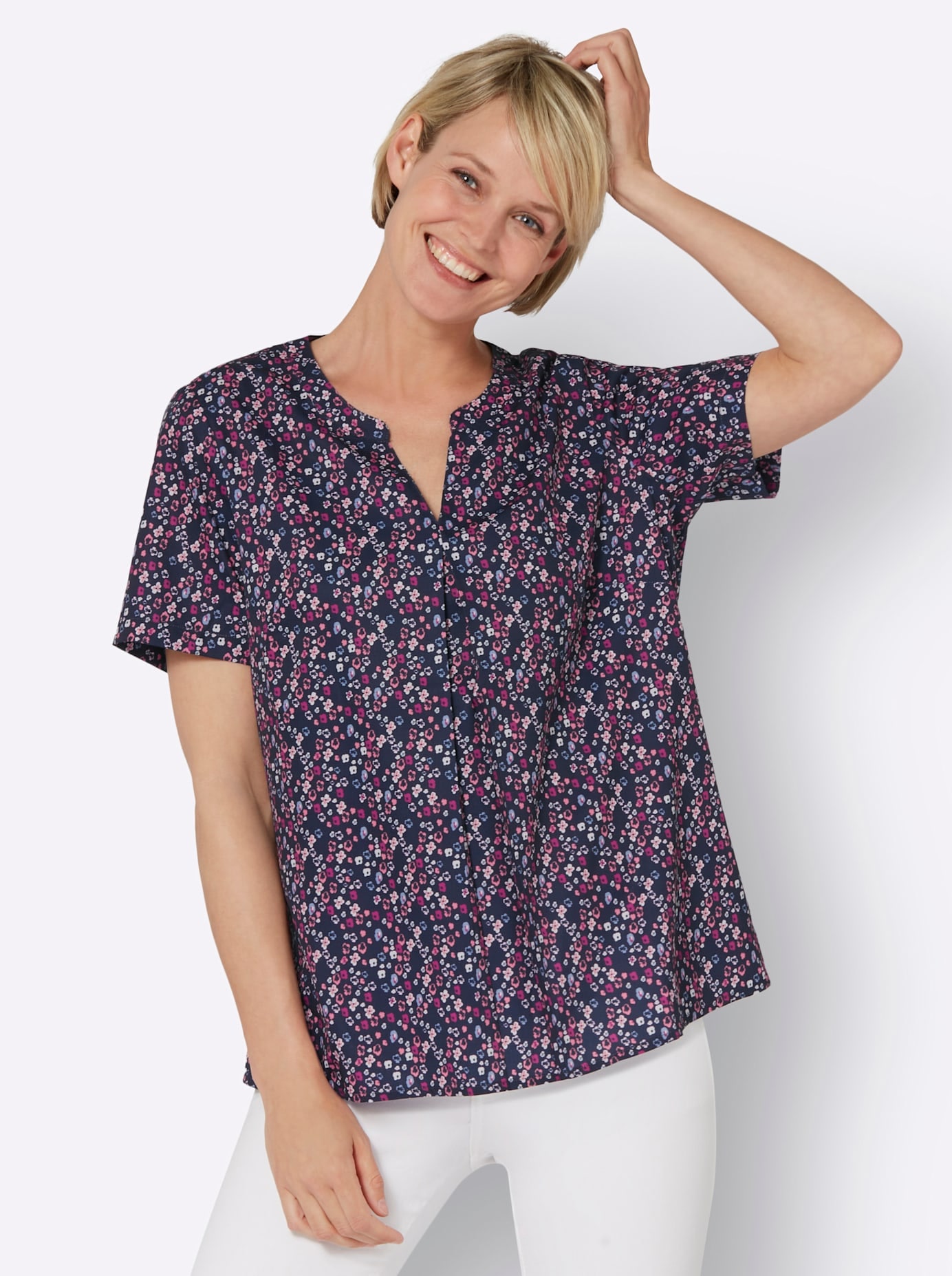 Classic Basics Schlupfbluse