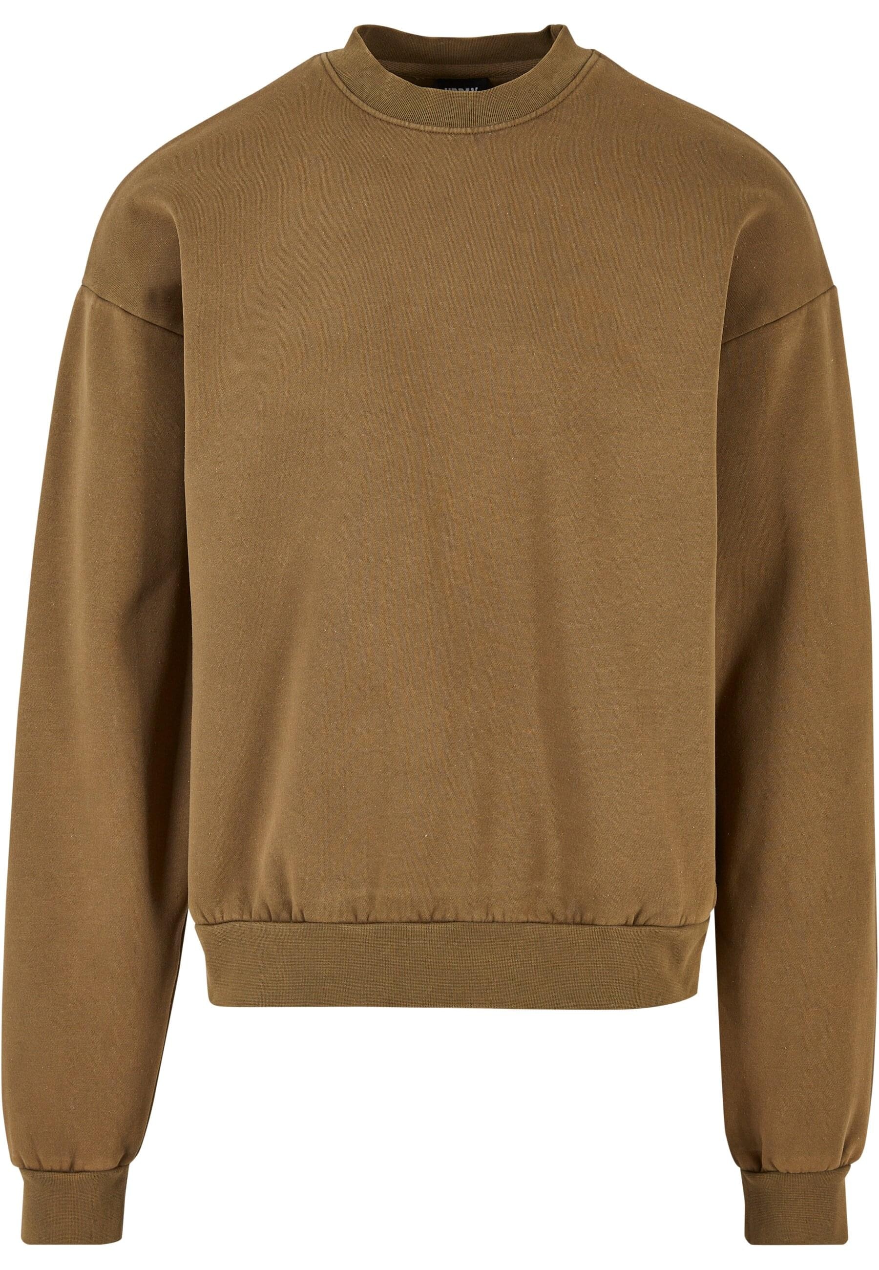 URBAN CLASSICS Rundhalspullover "Urban Classics Herren Acid Washed Crew" 1 günstig online kaufen