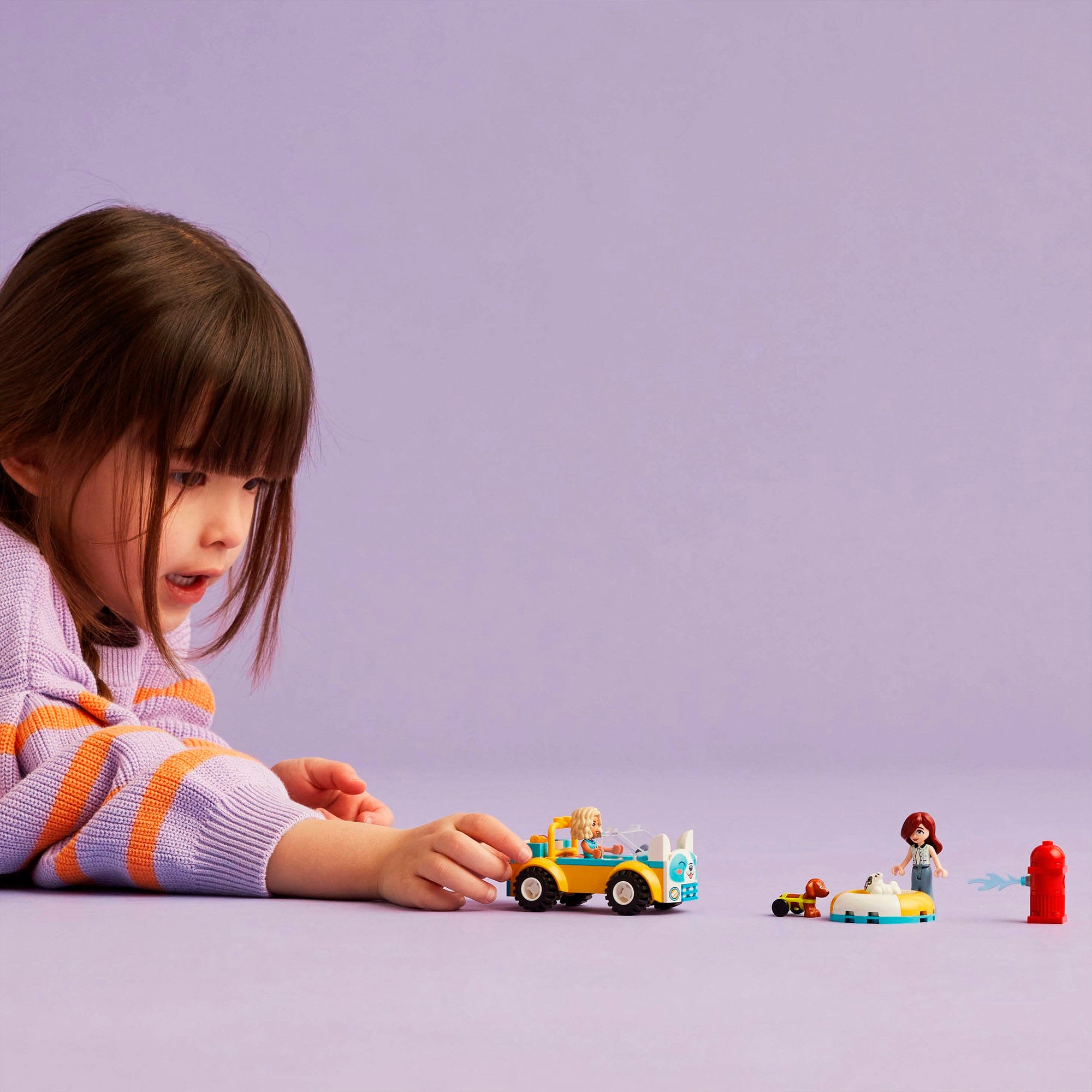 LEGO® Konstruktionsspielsteine »Mobiler Hundesalon (42635), LEGO Friends«, (60 St.), Made in Europe