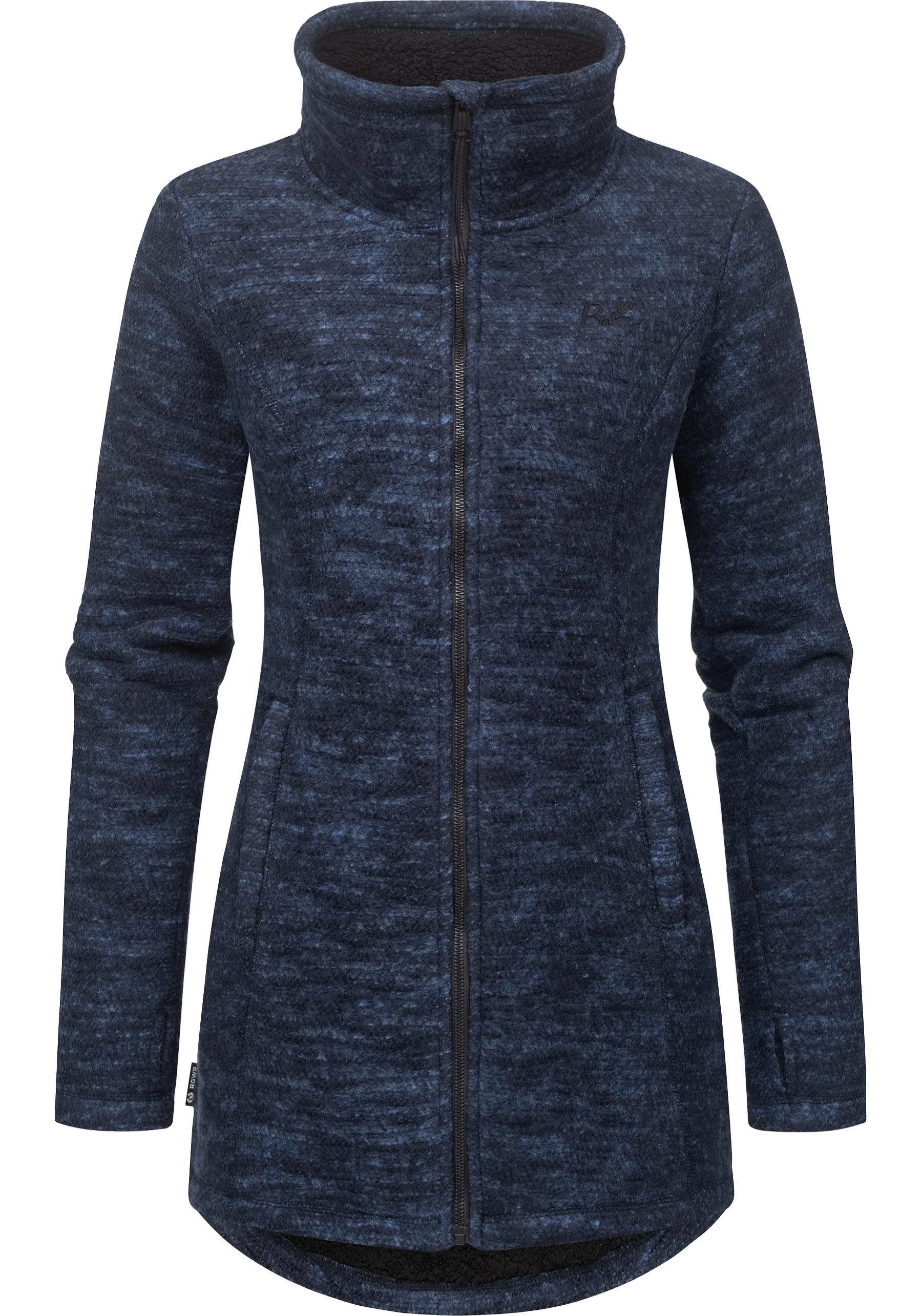 Ragwear Strickjacke »Miram Melange«, Kuschelige Übergangsjacke in Strick-Optik