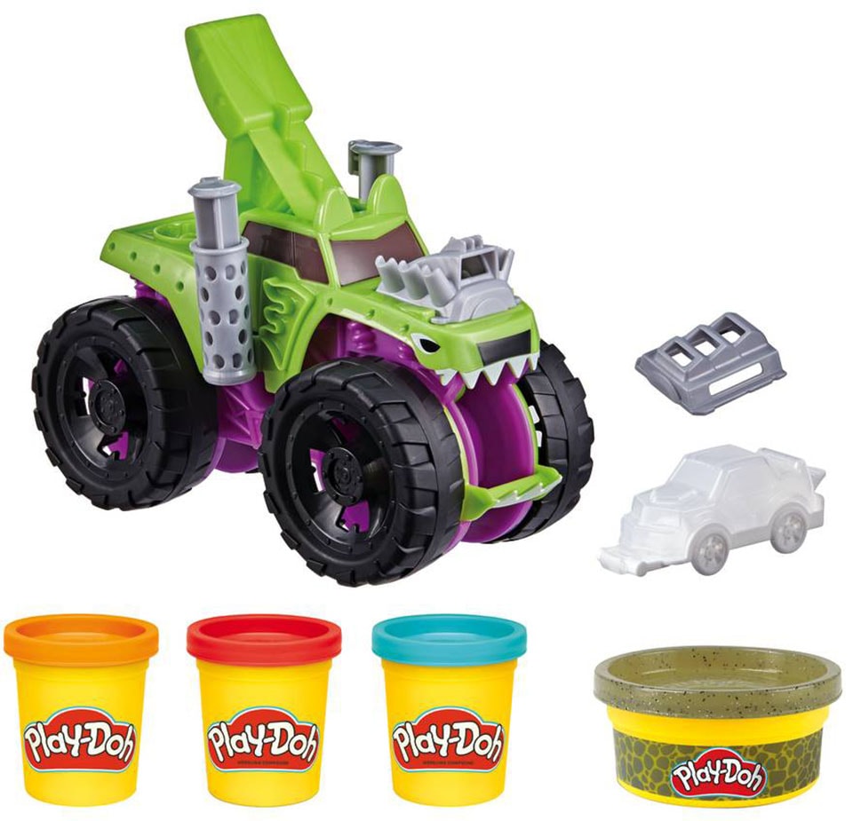 Hasbro Knete »Play-Doh, Wheels Mampfender Monster Truck«