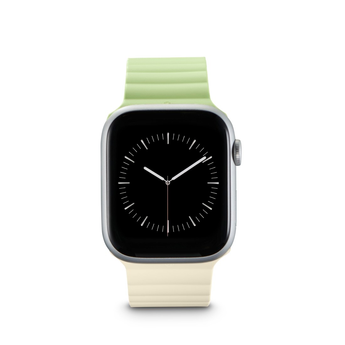Hama Wechselarmband »Apple Watch Armband mit Magnetverschluss, für Display 42/44/45/49 mm«, Einheitsgröße, nicht klebrig, Silikon-Look