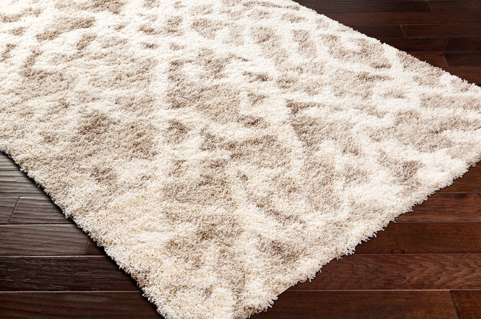 Livabliss Hochflor-Teppich »TUZLA« rechteckig 52 mm Höhe Flauschig, Langflor, Weich, Boho Wohnzimmerteppich, Beige