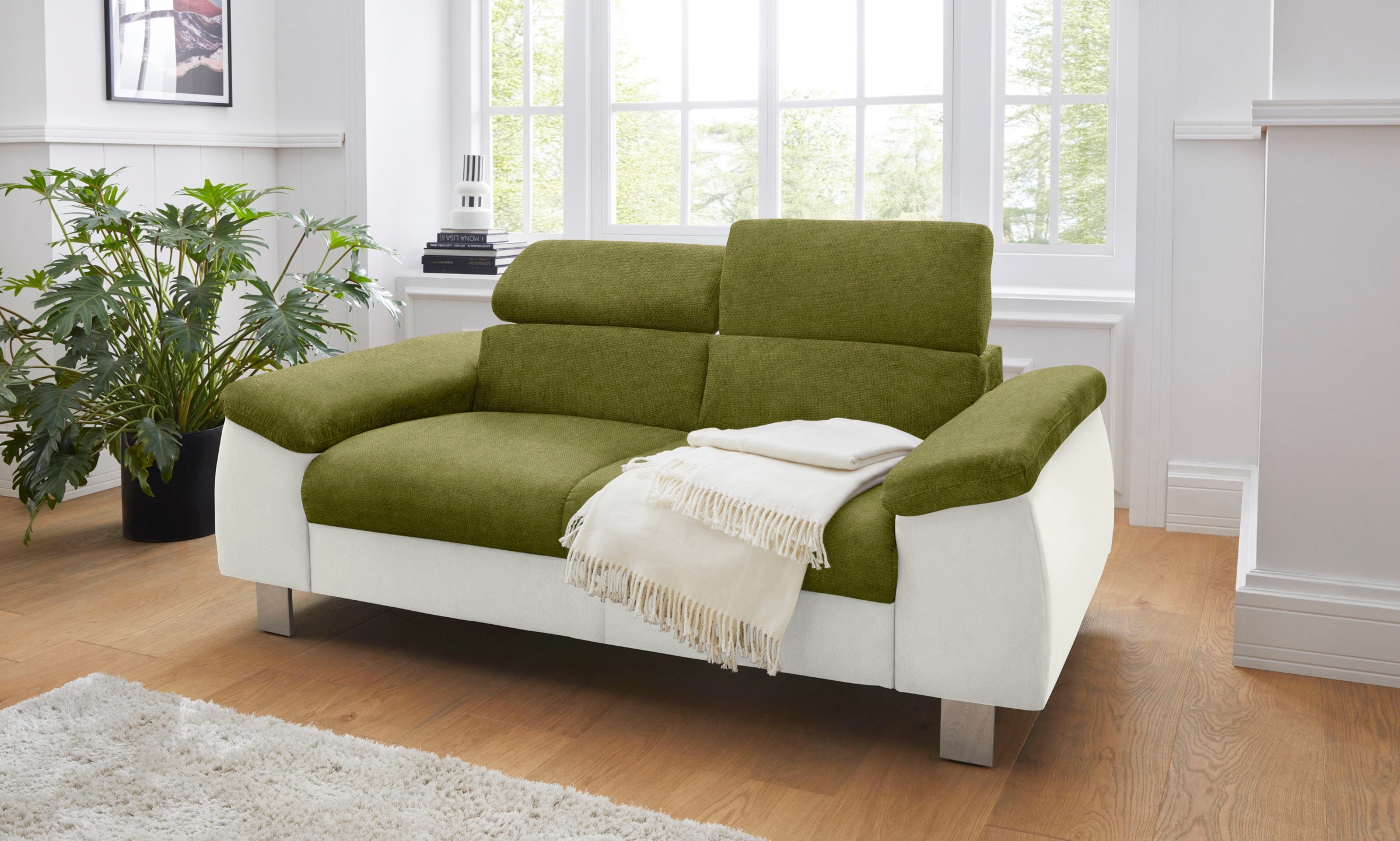 COTTA Polstergarnitur "Komaris, B: 177 bzw. 100 cm" Set, Set: 2er-Sofa & Ho günstig online kaufen