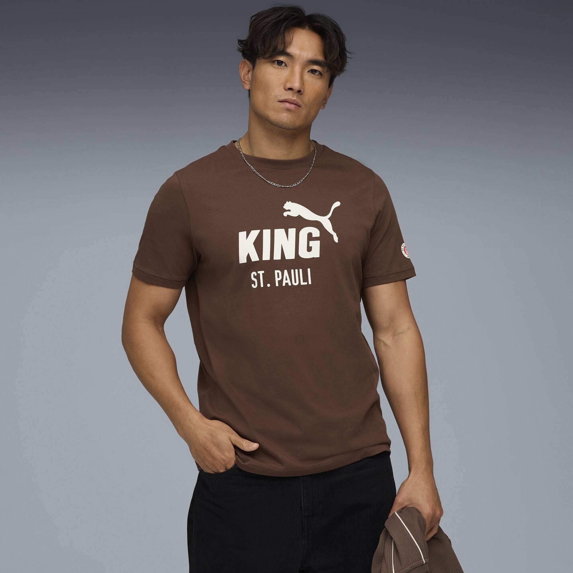 PUMA T-Shirt »FC St. Pauli KING Logo T-Shirt Herren«