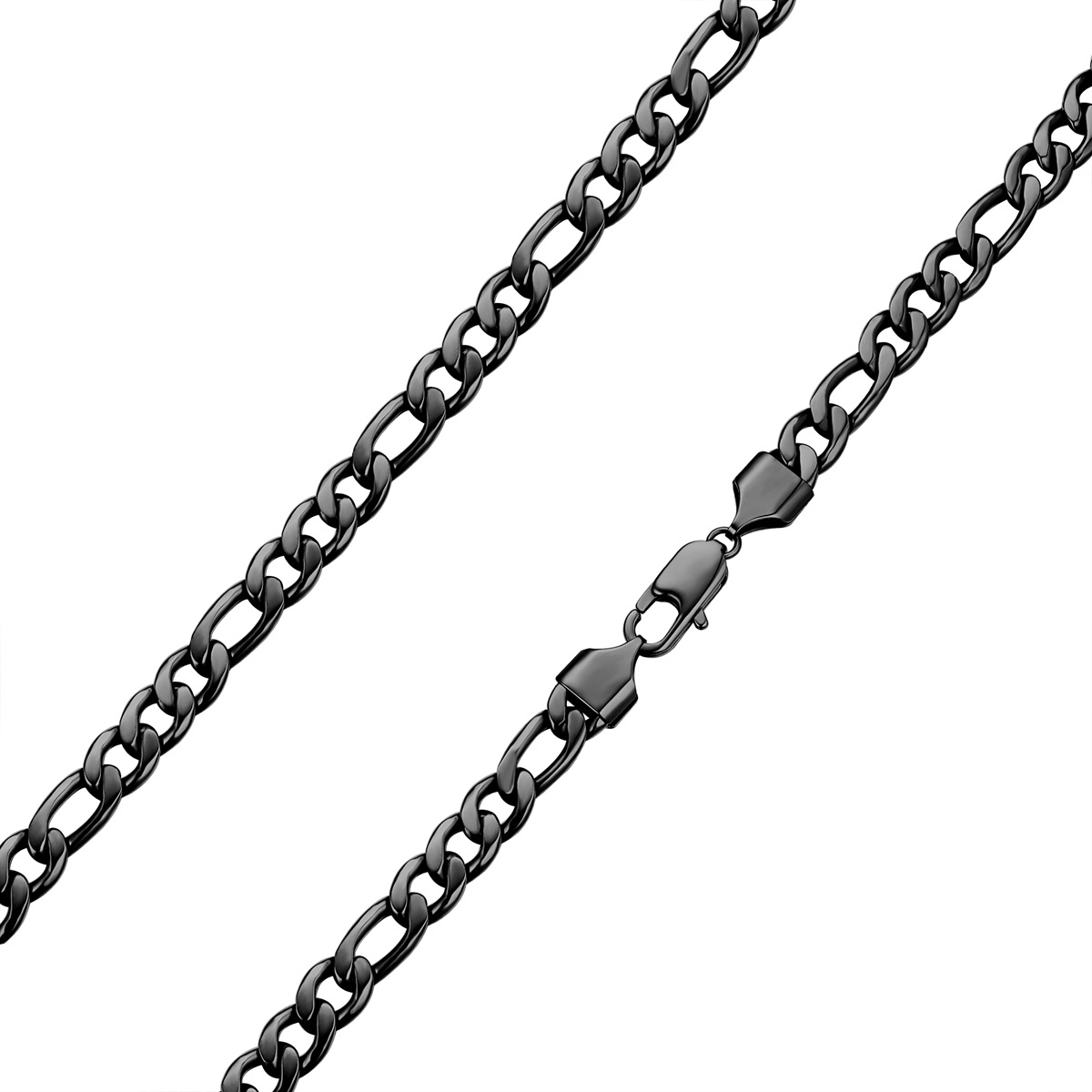 True Rebels TR304 Collier Noir 60cm 2