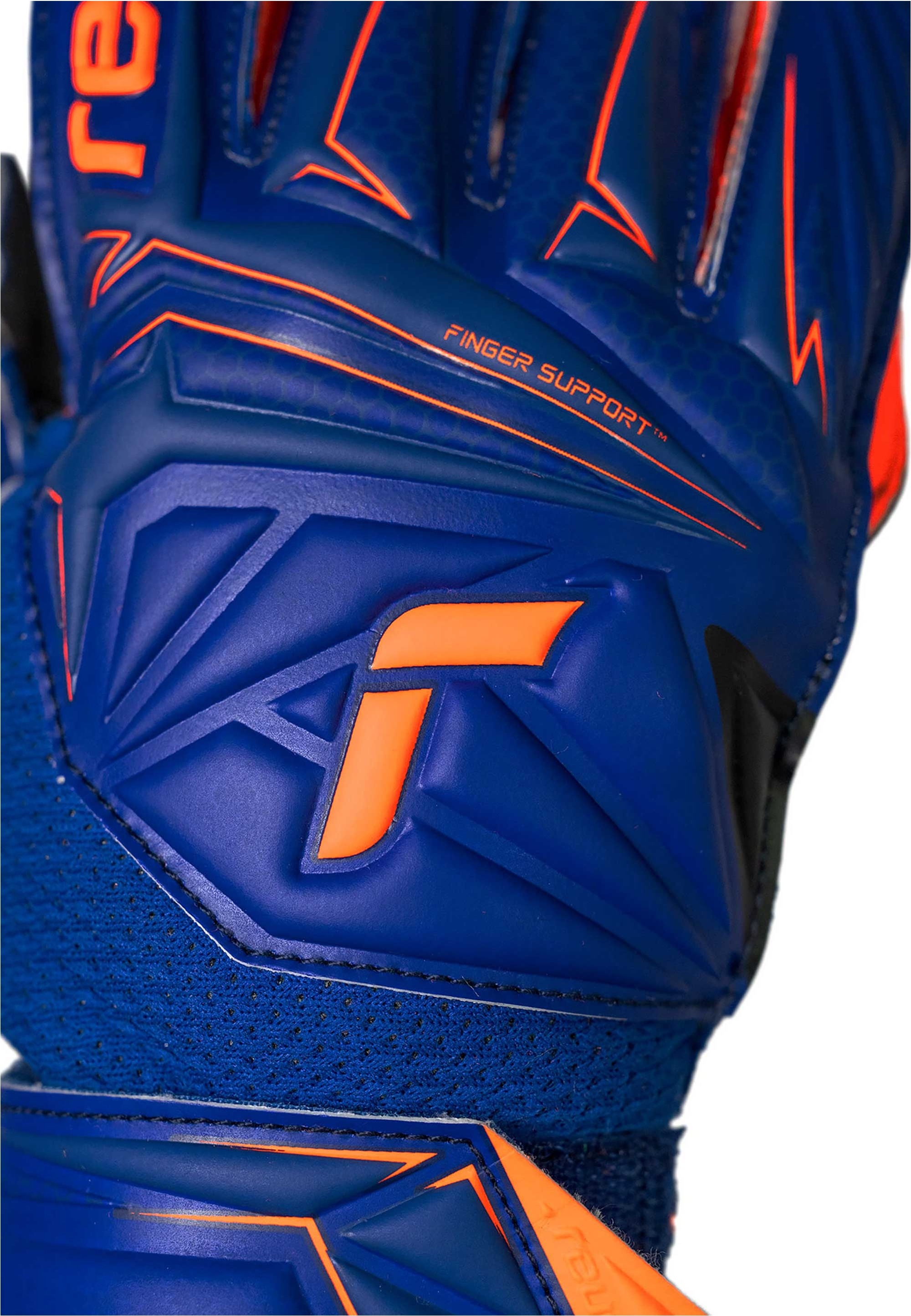 Reusch Torwarthandschuhe »Attrakt Infinity Finger Support Junior« mit integriertem Fingersupport-System