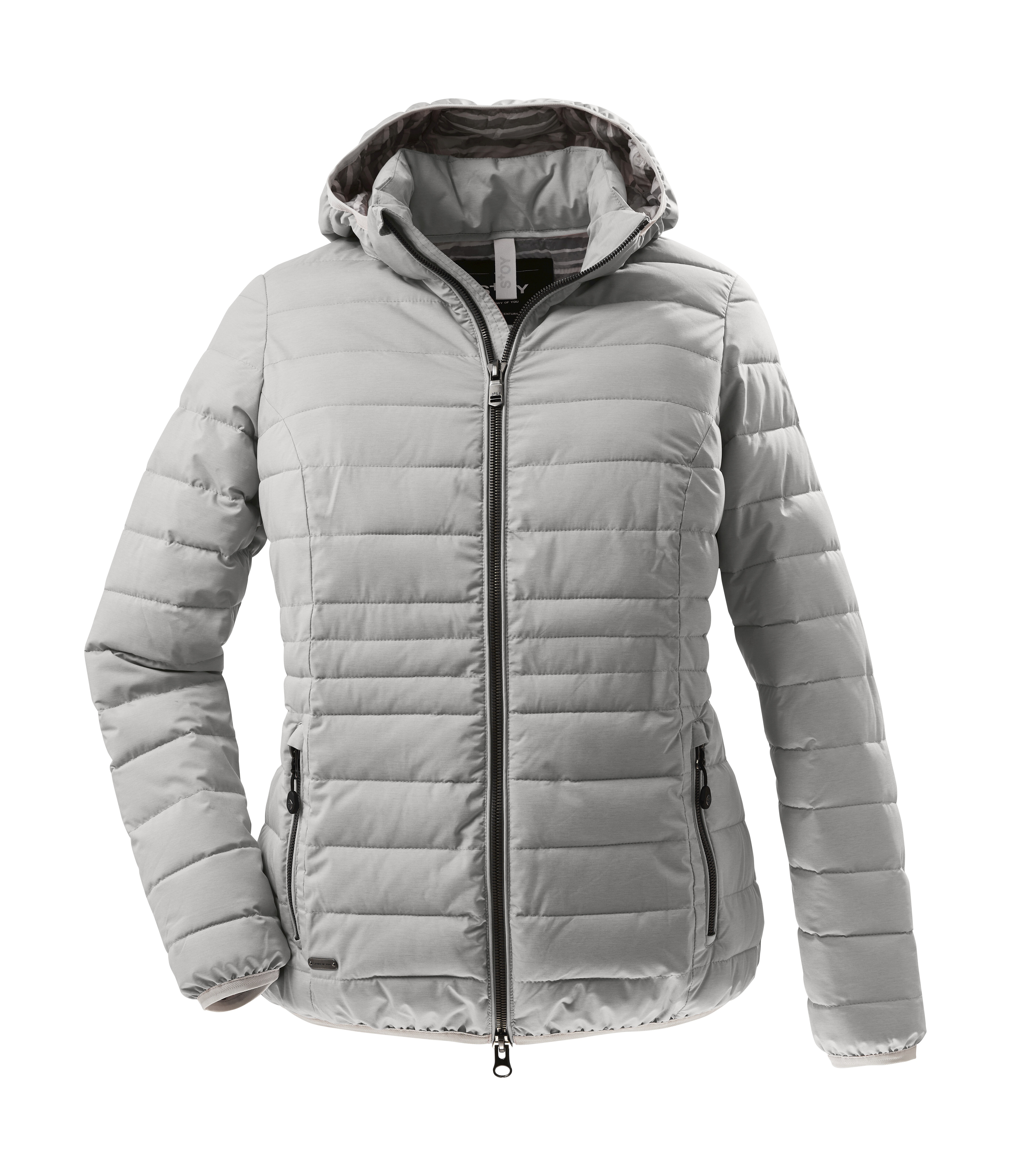Thumbnail - STOY Steppjacke "STS 17 WMN QLTD JCKT", atmungsaktive Steppjacke mit abnehm. Kapuze in großen Größen